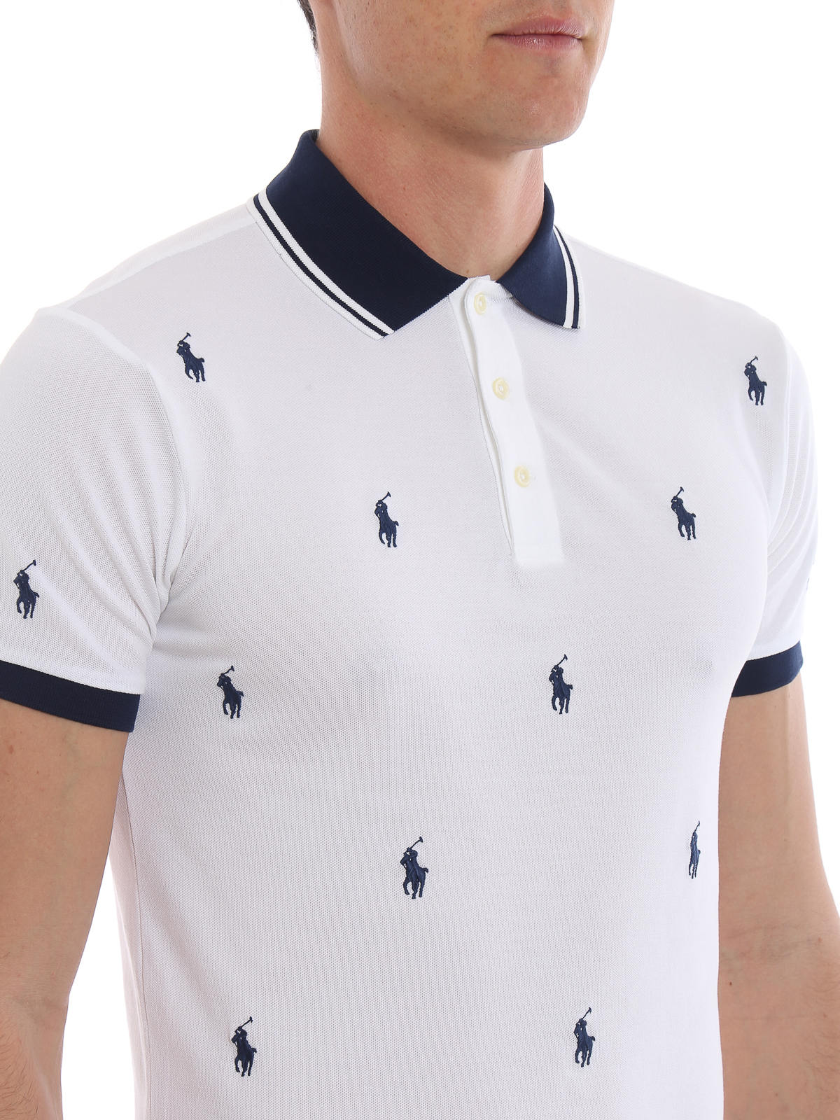 polo shirt with horse logo