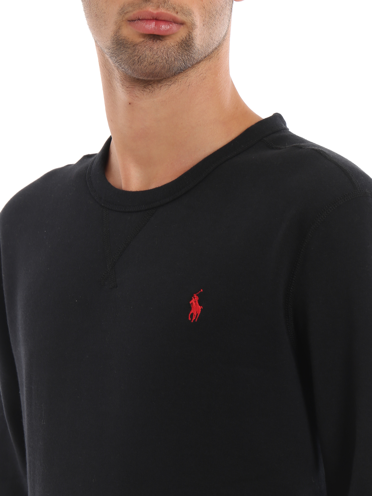 Sweatshirts & Sweaters Polo Ralph Lauren - Black cotton blend sweatshirt -  710766772001