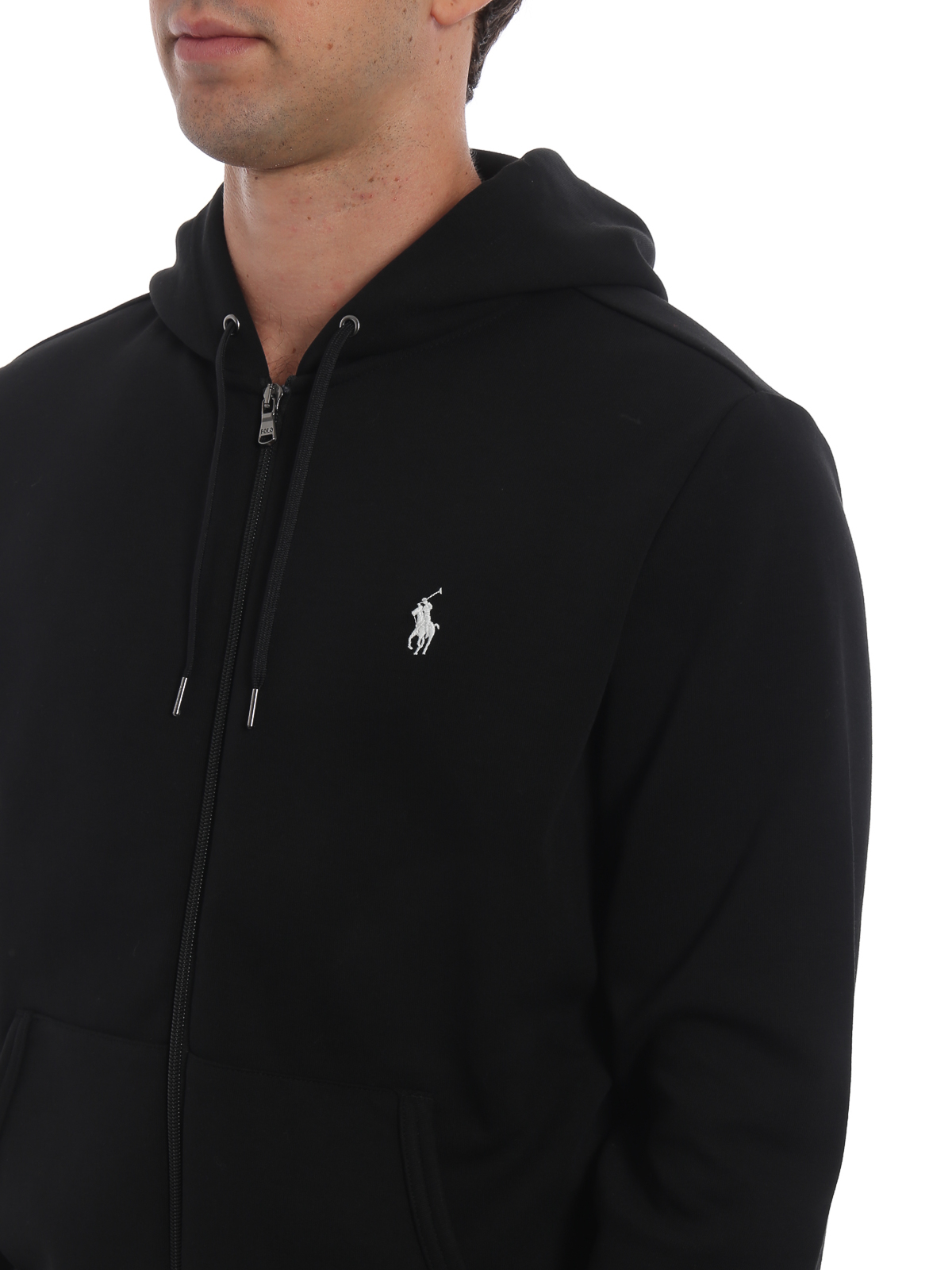 Sweatshirts & Sweaters Polo Ralph Lauren - Black full zip hoodie -  710652313001