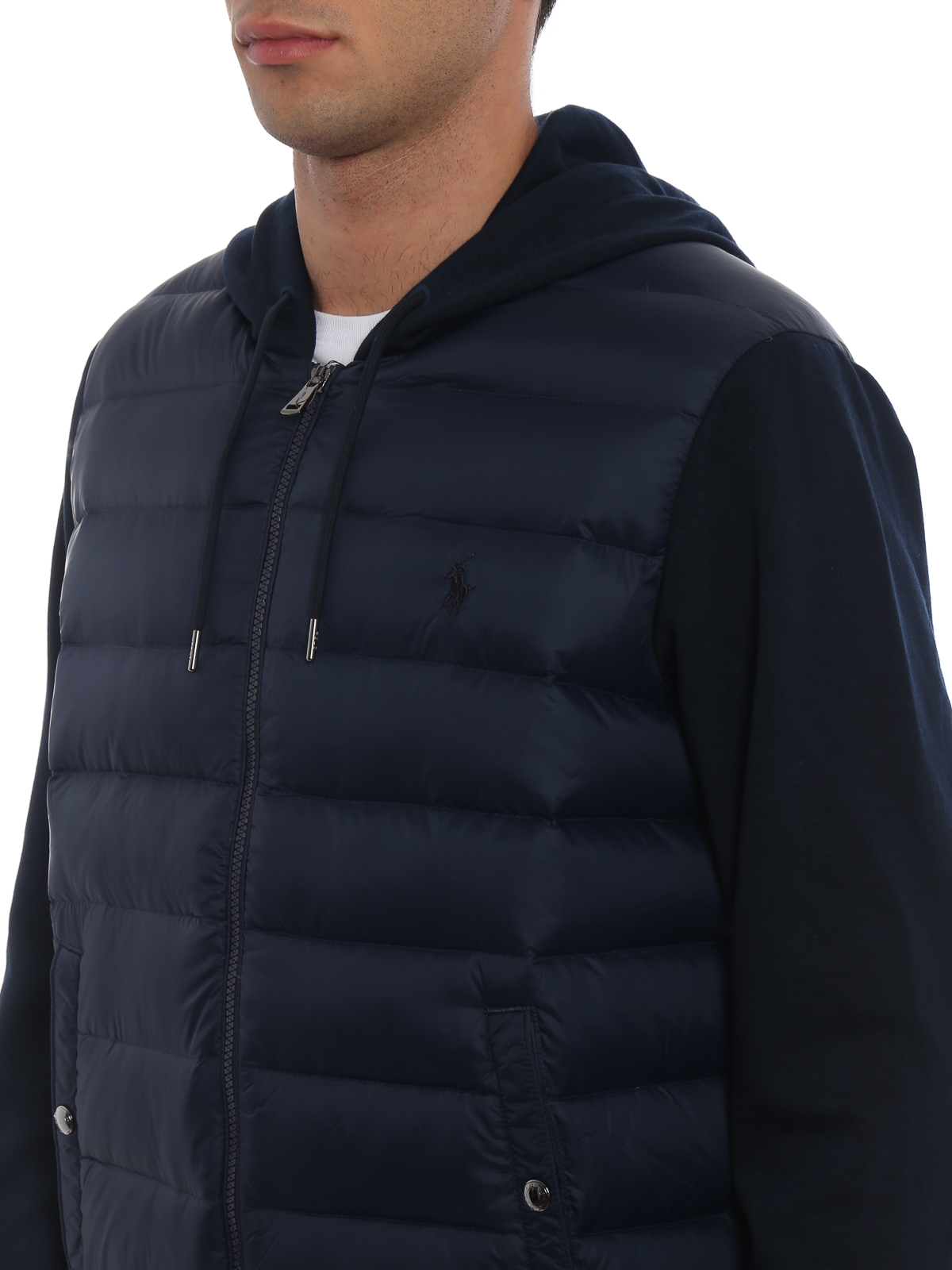 ralph lauren padded hoodie