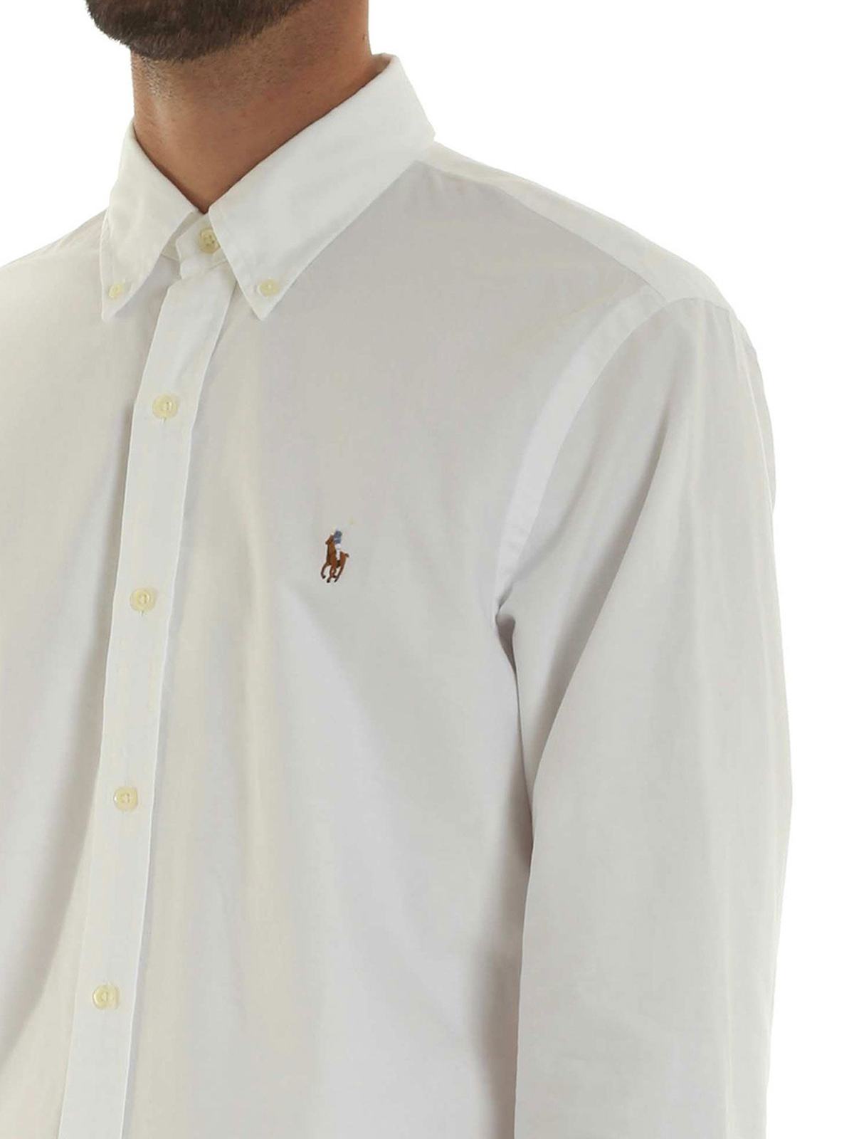 ralph lauren button down collar shirts
