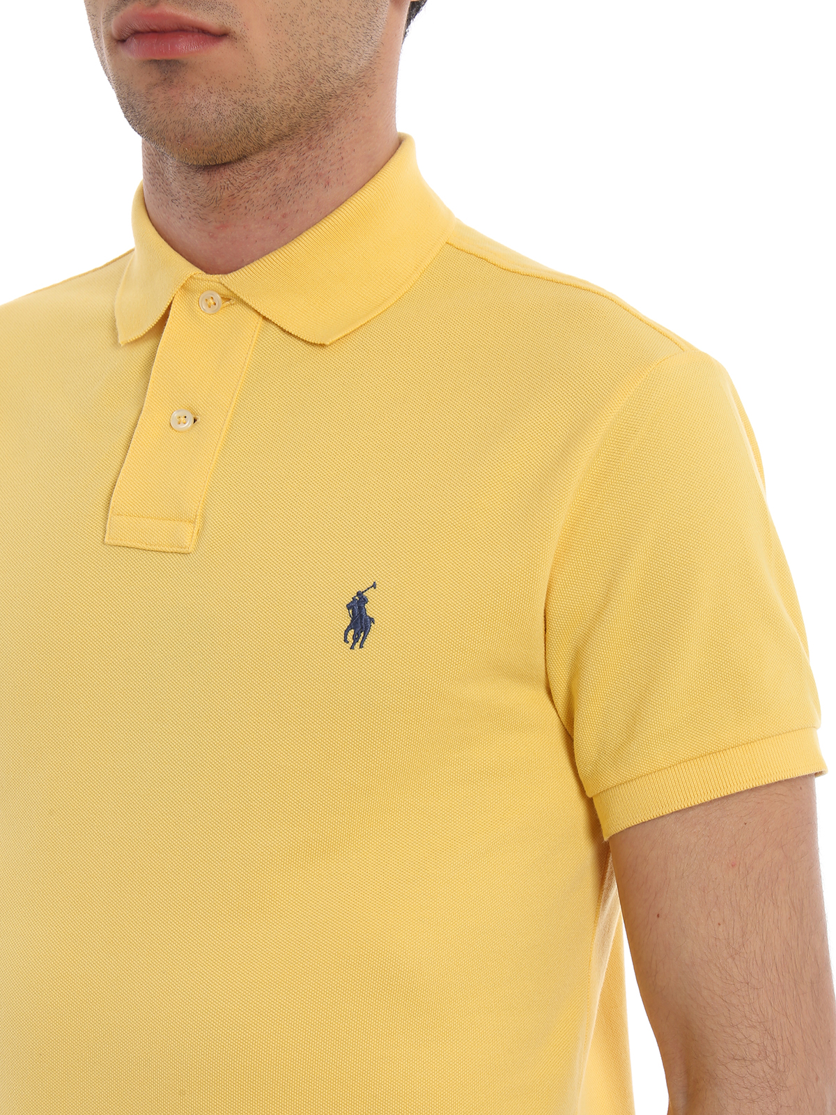 ralph lauren yellow polo shirt