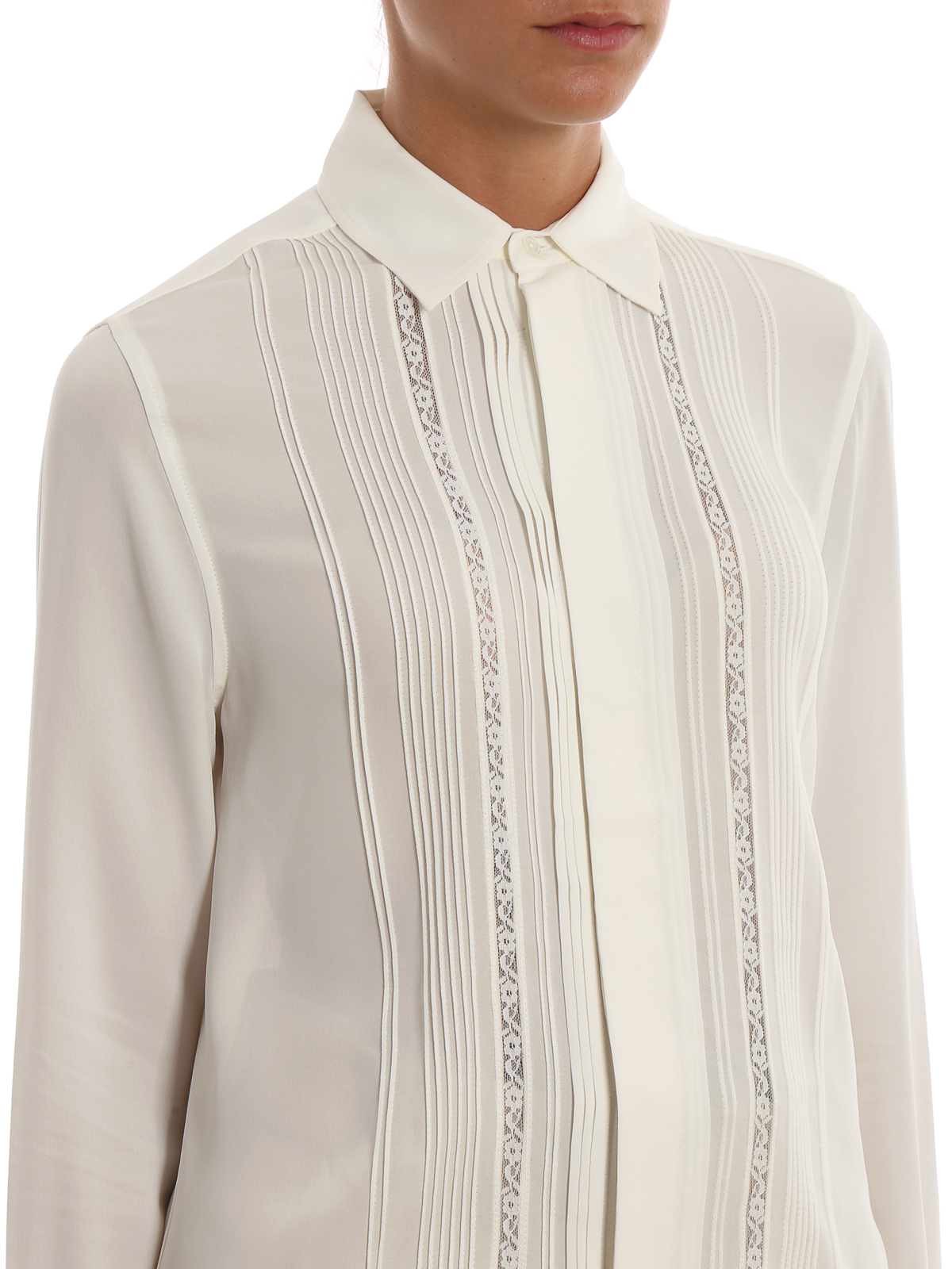 Polo Ralph Lauren - Cream silk shirt 