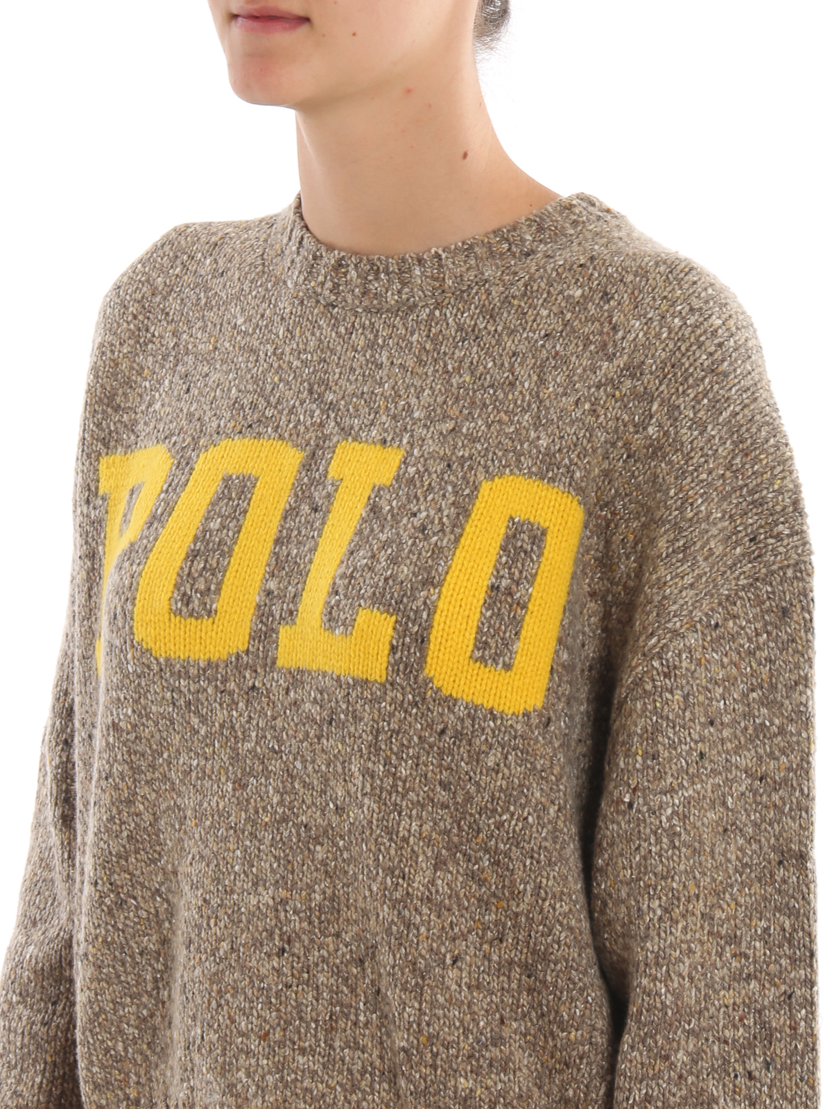 polo wool blend sweater