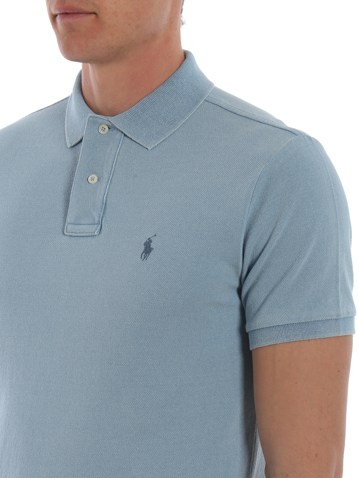 light blue ralph lauren t shirt
