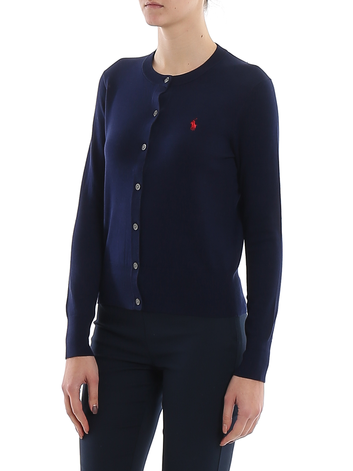 Cardigans Polo Ralph Lauren - Logo embroidery stretch cotton cardigan -  211784759001
