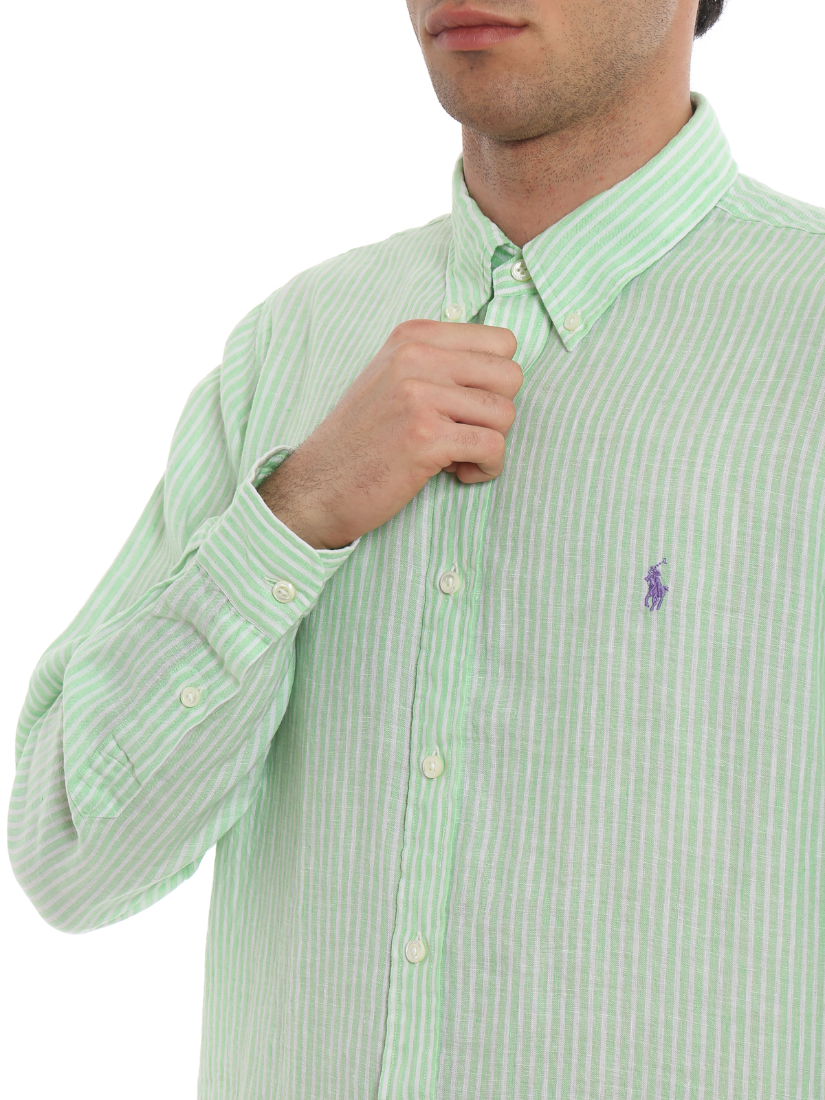 mint green polo ralph lauren shirt