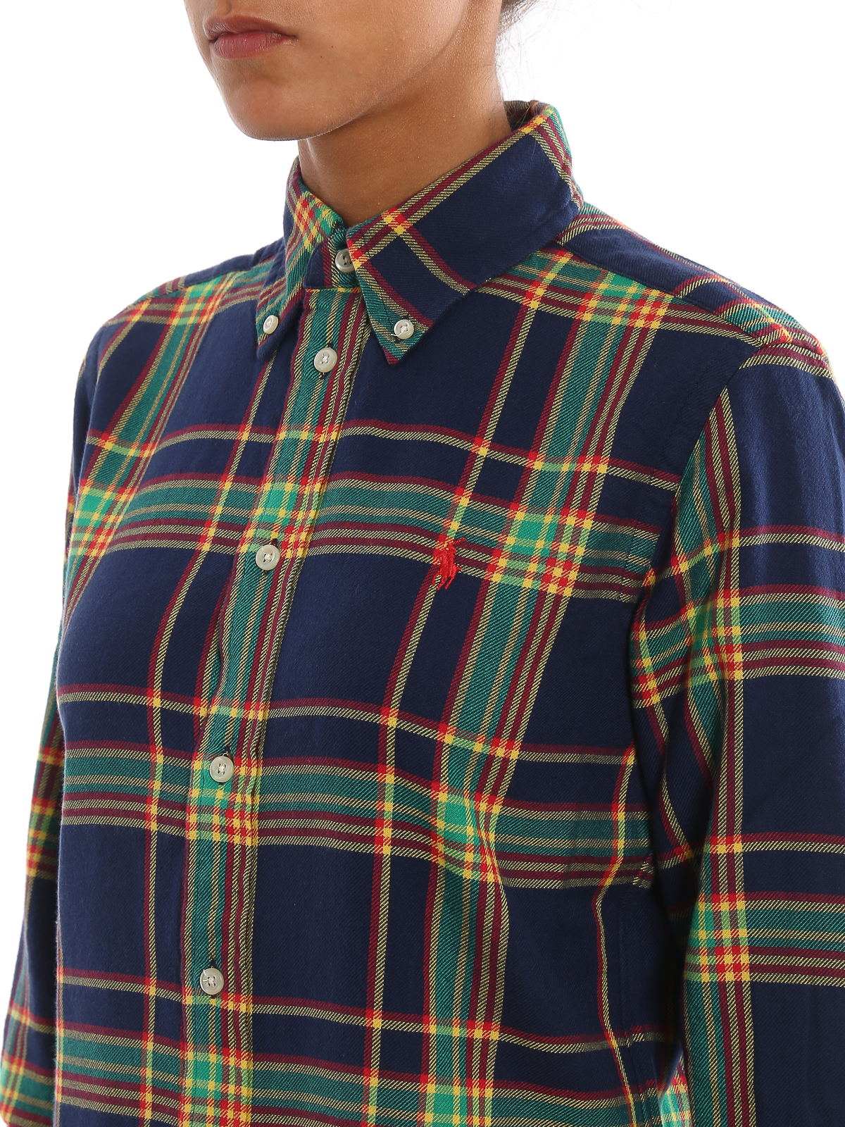 Shirts Polo Ralph Lauren - Plaid cotton twill shirt - 211765005001