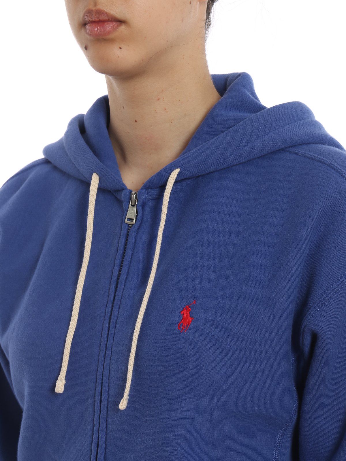 Sweatshirts & Sweaters Polo Ralph Lauren - Royal blue cotton blend hoodie -  211704753005