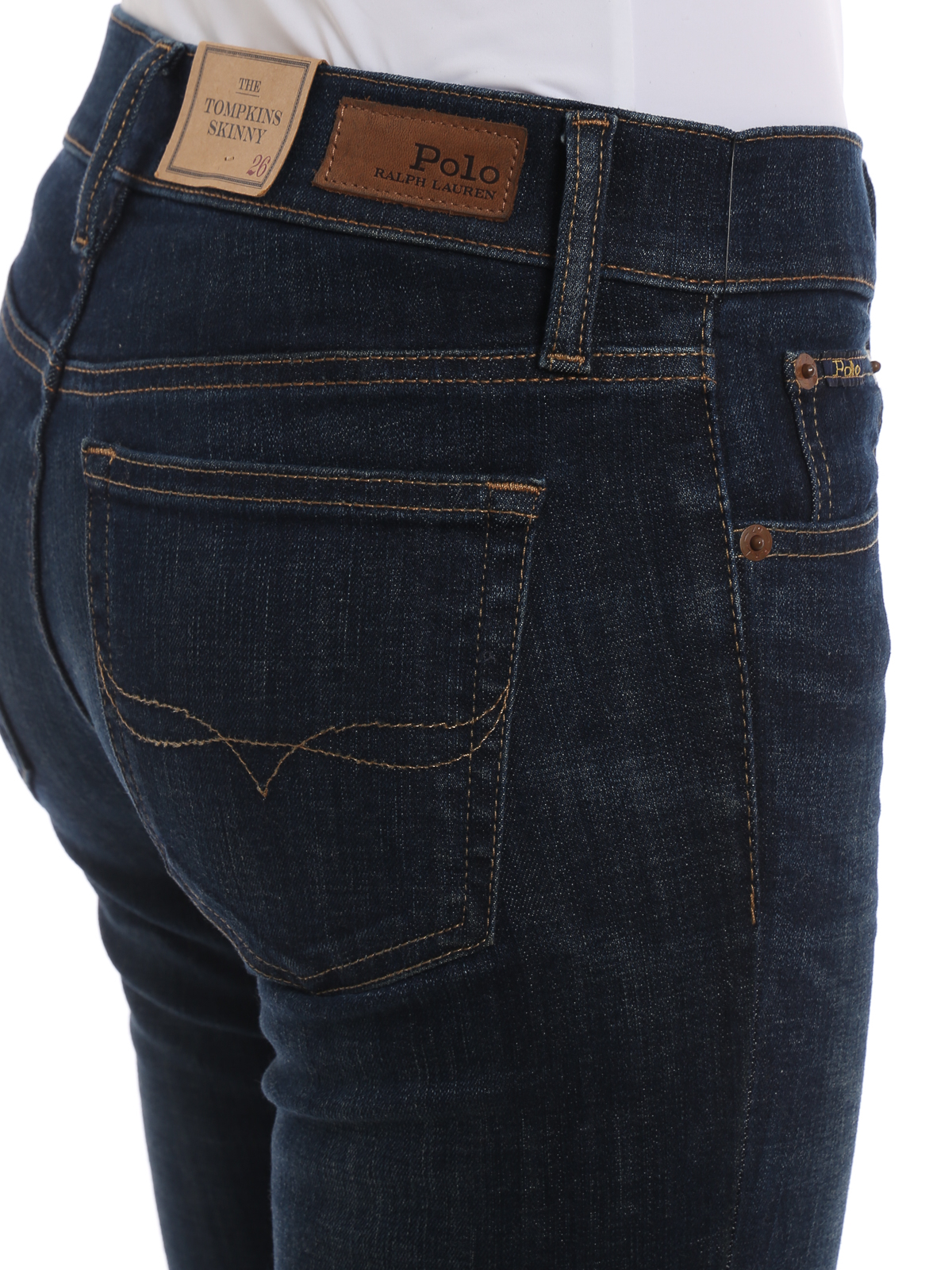 præambel Clancy international Skinny jeans Polo Ralph Lauren - The Tompkins cotton denim skinny jeans -  211704109001