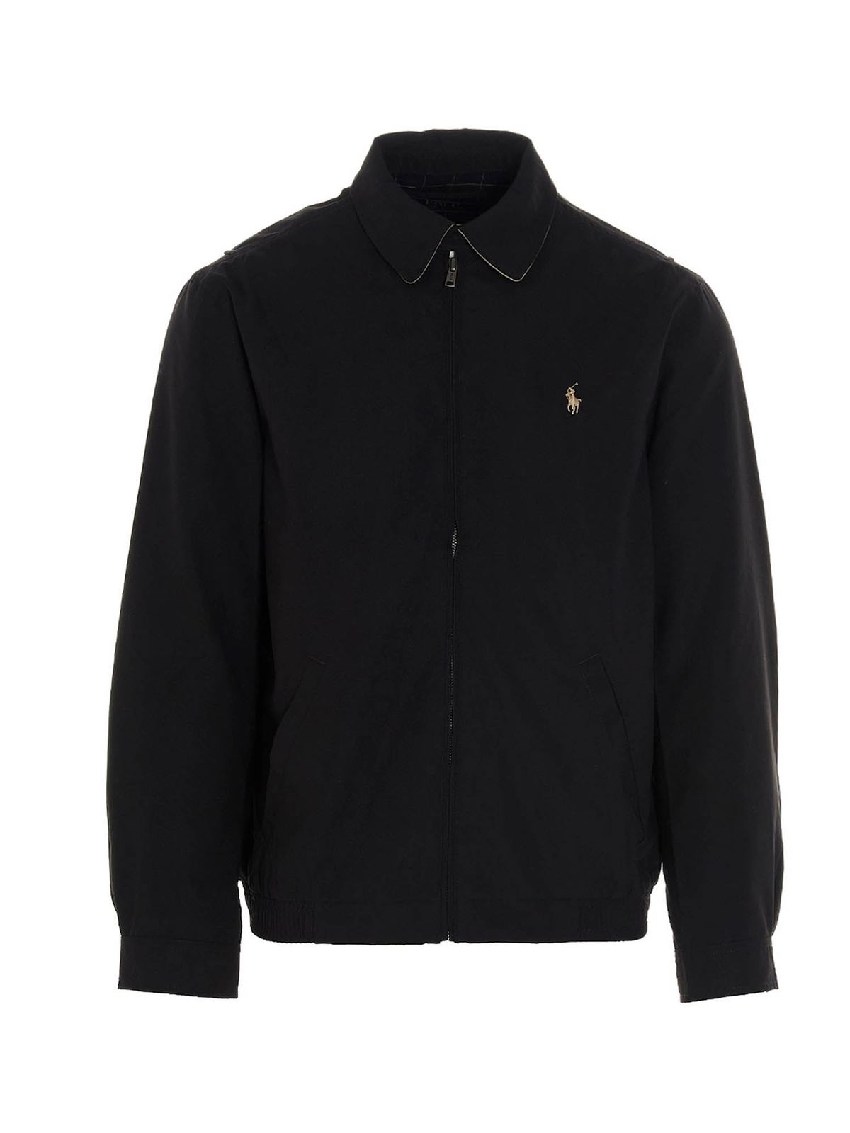 Casual jackets Polo Ralph Lauren - Bi-Swing Windbreaker jacket in black ...