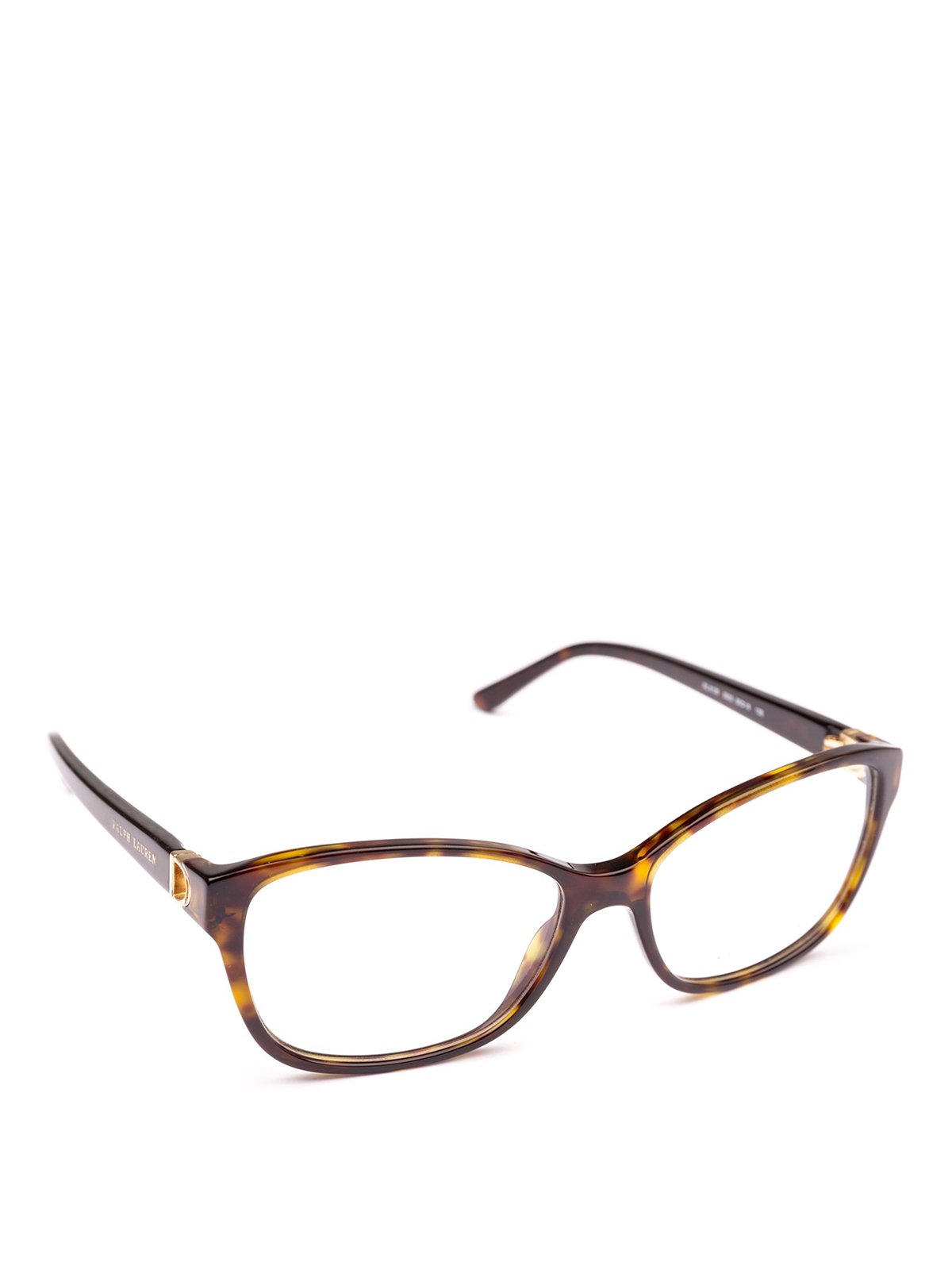 Polo Ralph Lauren - Rectangular cat-eye tortoise frame glasses ...