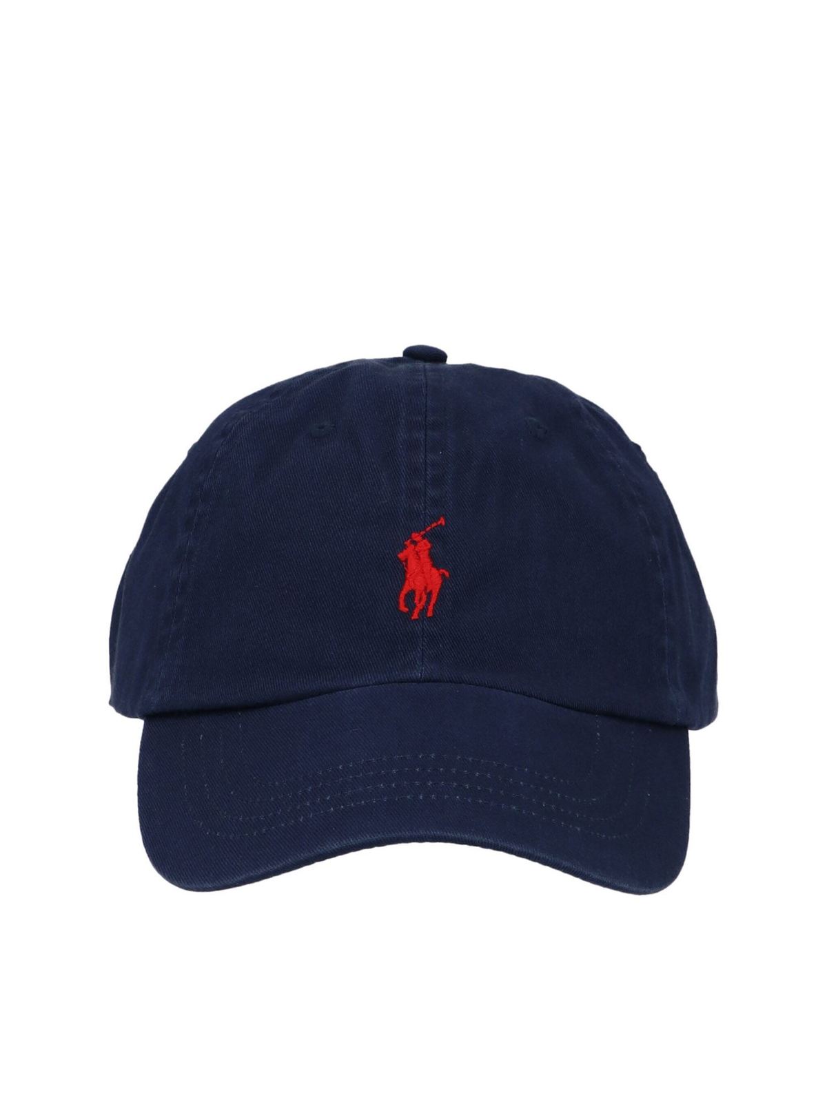Polo Ralph Lauren - Logo baseball cap in blue - hats & caps - 710548524007