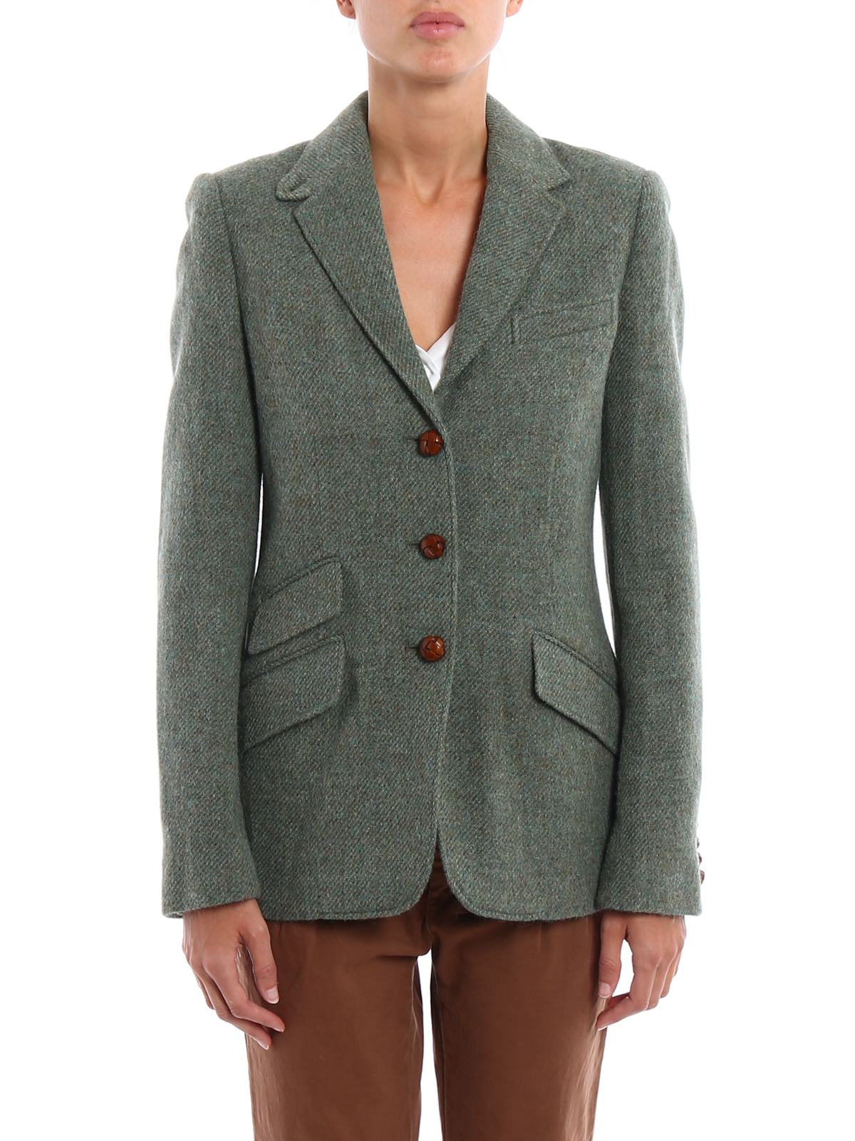 Blazers Polo Ralph Lauren - Wool and alpaca unstructured blazer -  211671317001
