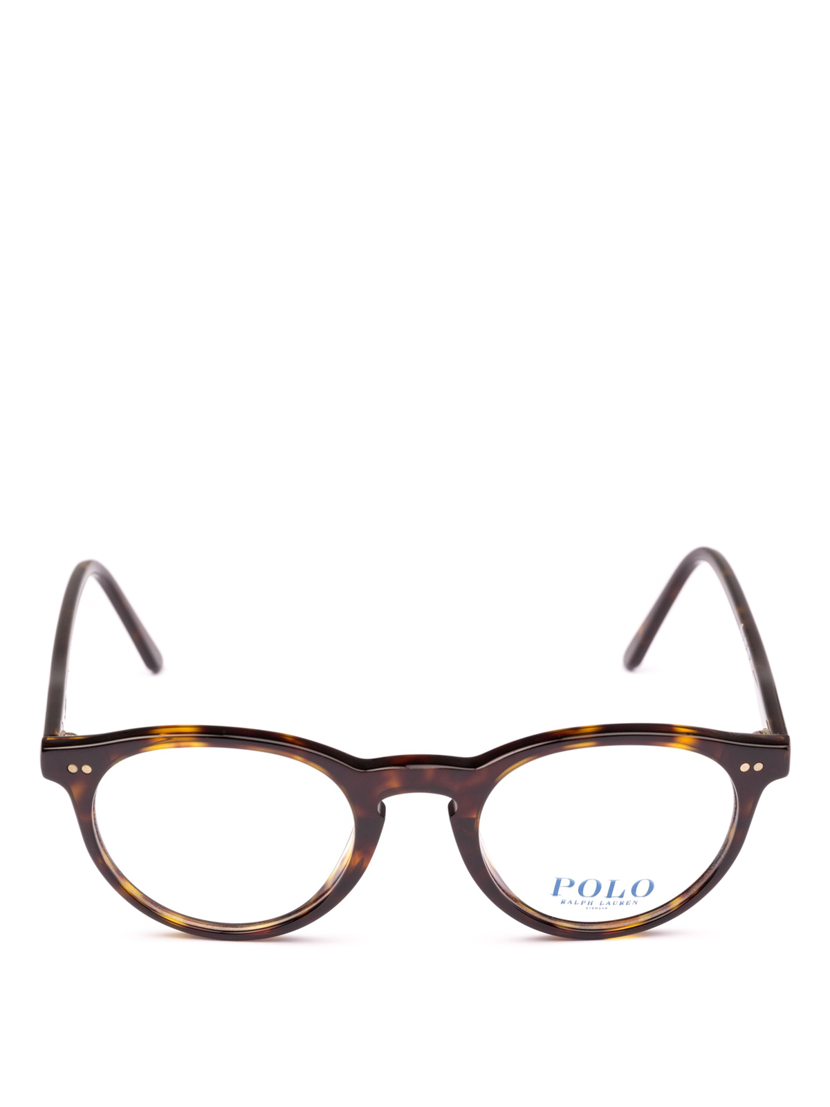 Glasses Polo Ralph Lauren - Tortoiseshell acetate frame round glasses -  POLO20835003