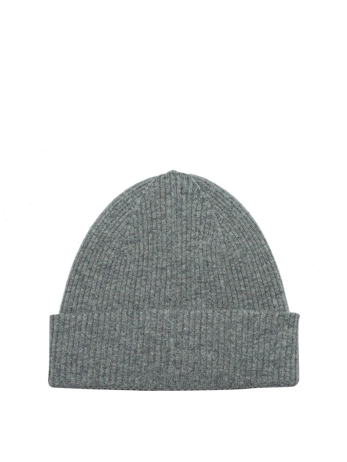 gray polo beanie