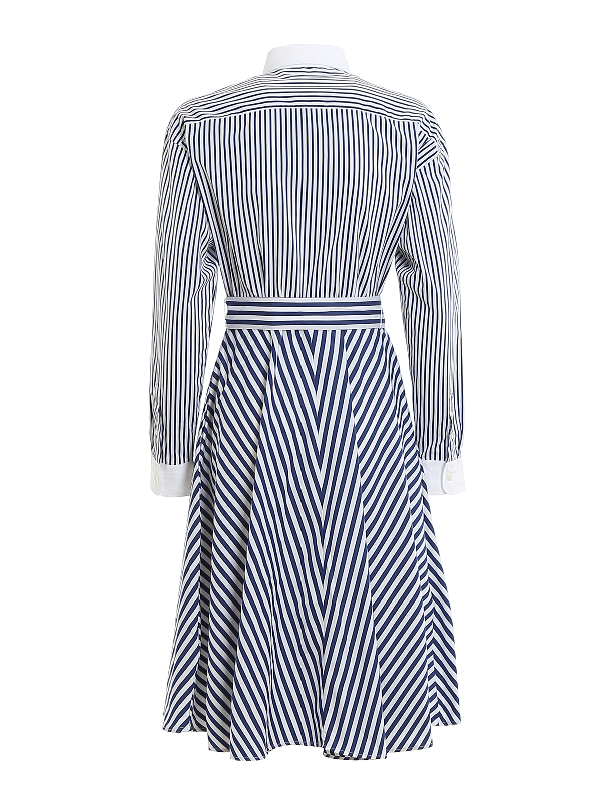 polo ralph lauren striped shirt dress