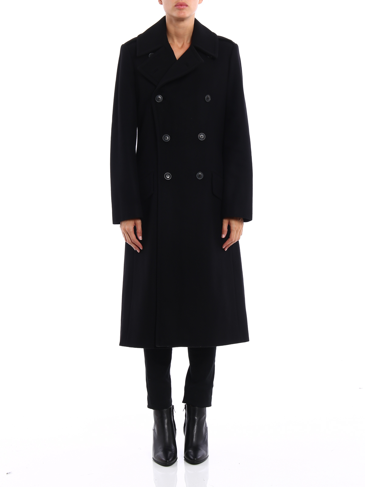 Long coats Polo Ralph Lauren - Wool double-breasted coat - 211672397001