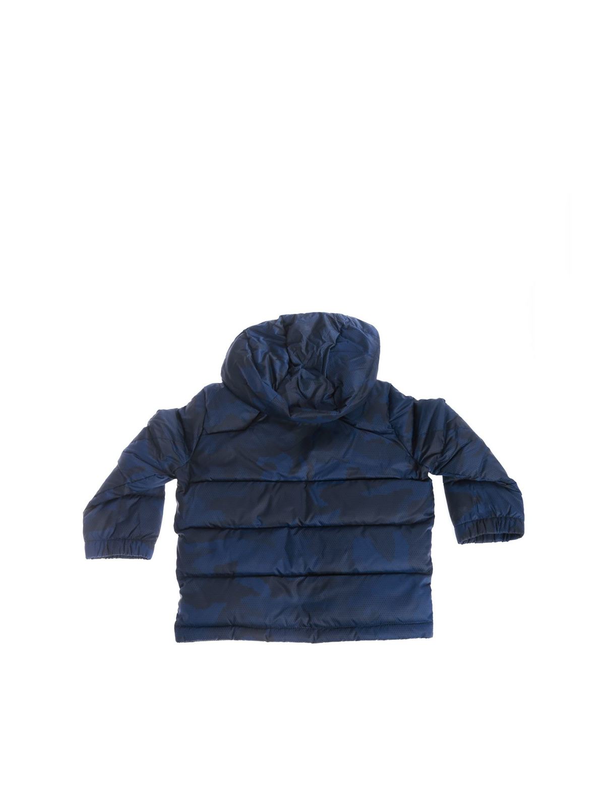 Katholiek Ondraaglijk Schoolonderwijs Padded coats Polo Ralph Lauren - Camouflage hooded down jacket in blue -  321746859001