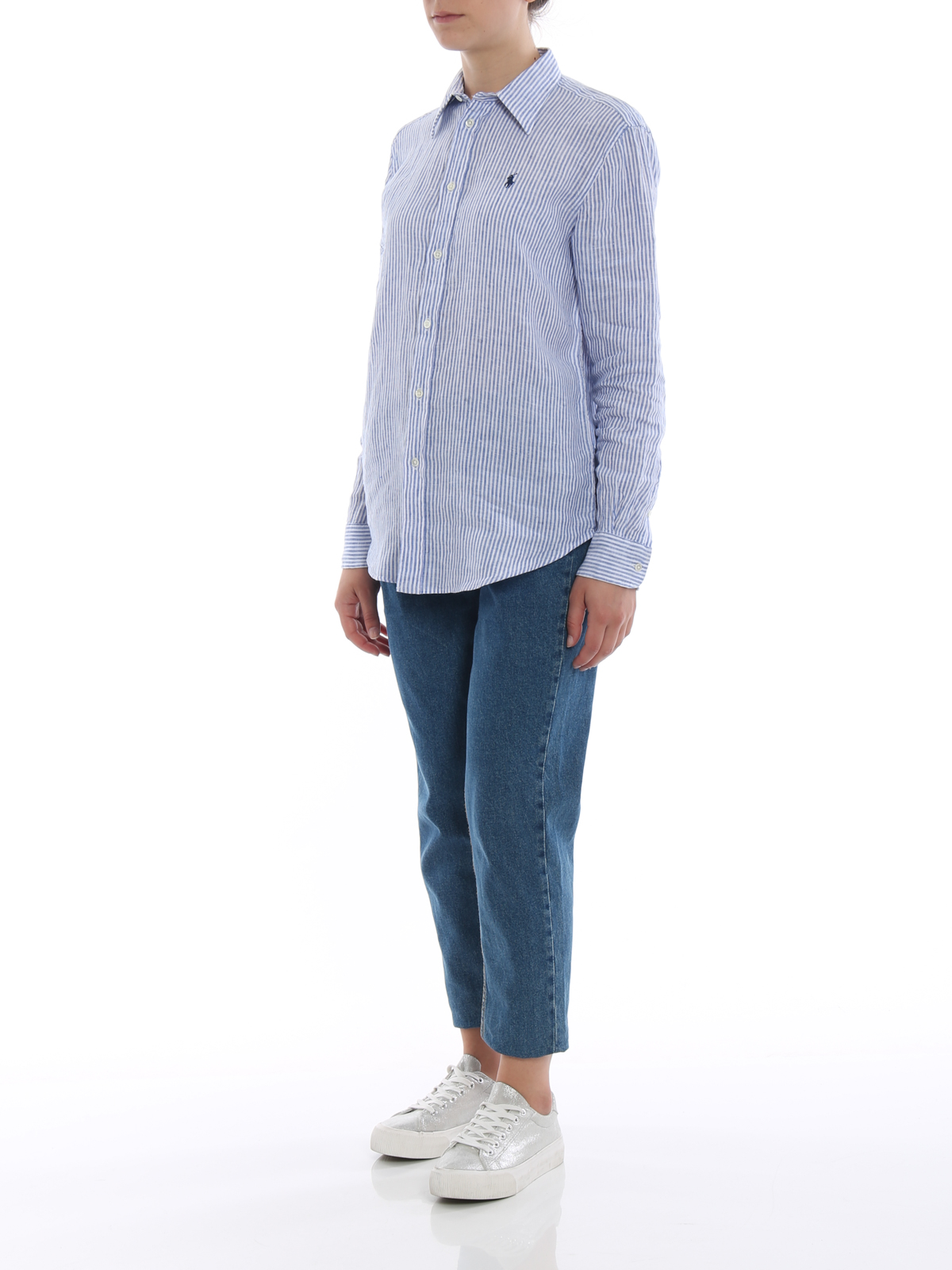 Shirts Polo Ralph Lauren - Relaxed fit striped linen shirt 