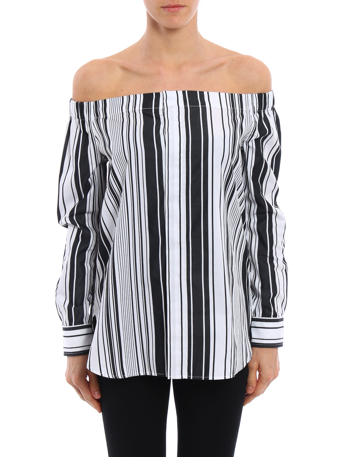 Shirts Polo Ralph Lauren - Striped off the shoulder shirt -  V33XZ858XY858XW7WT
