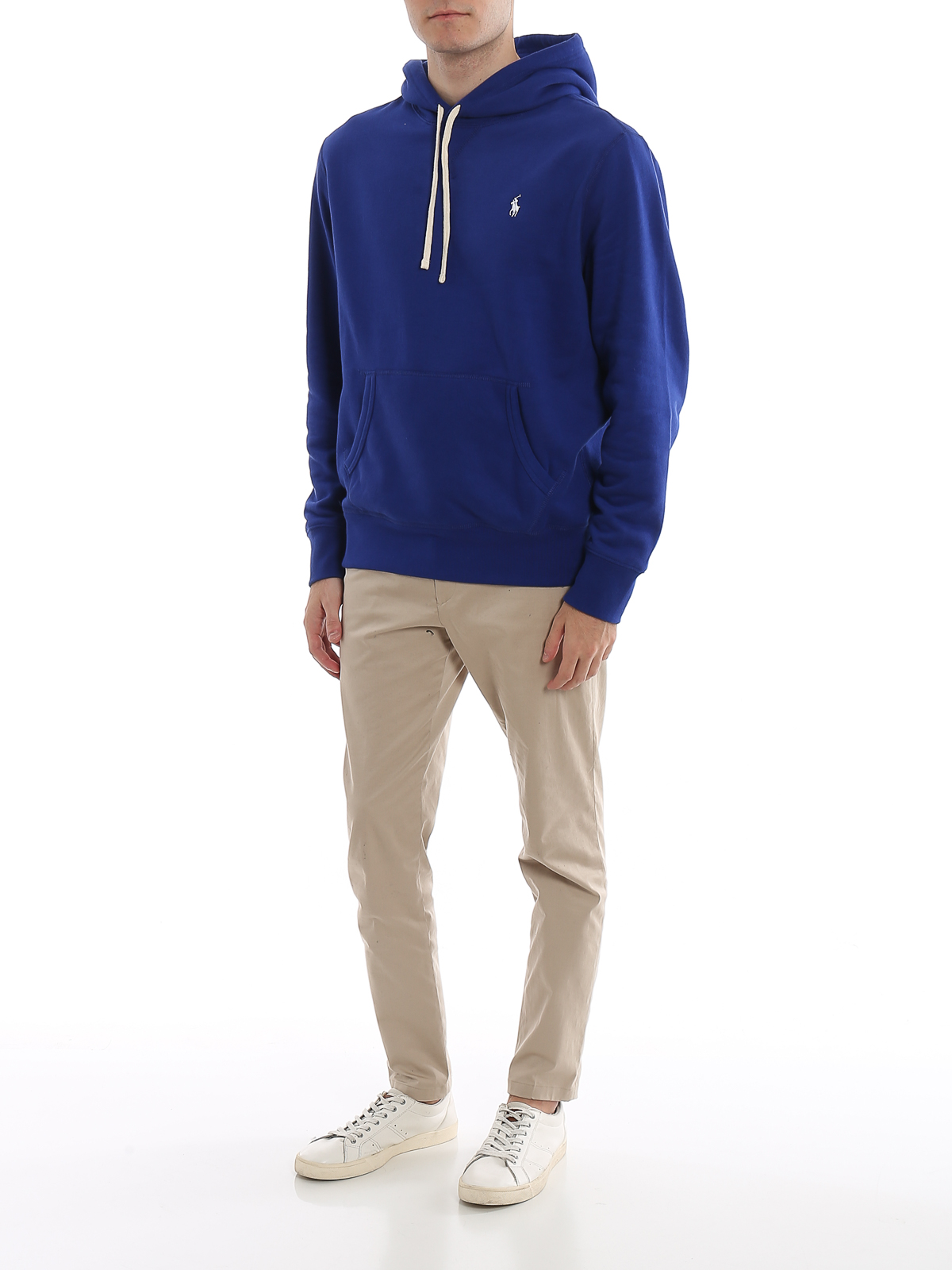 Sweatshirts & Sweaters Polo Ralph Lauren - Electric blue fleece hoodie -  710766778001