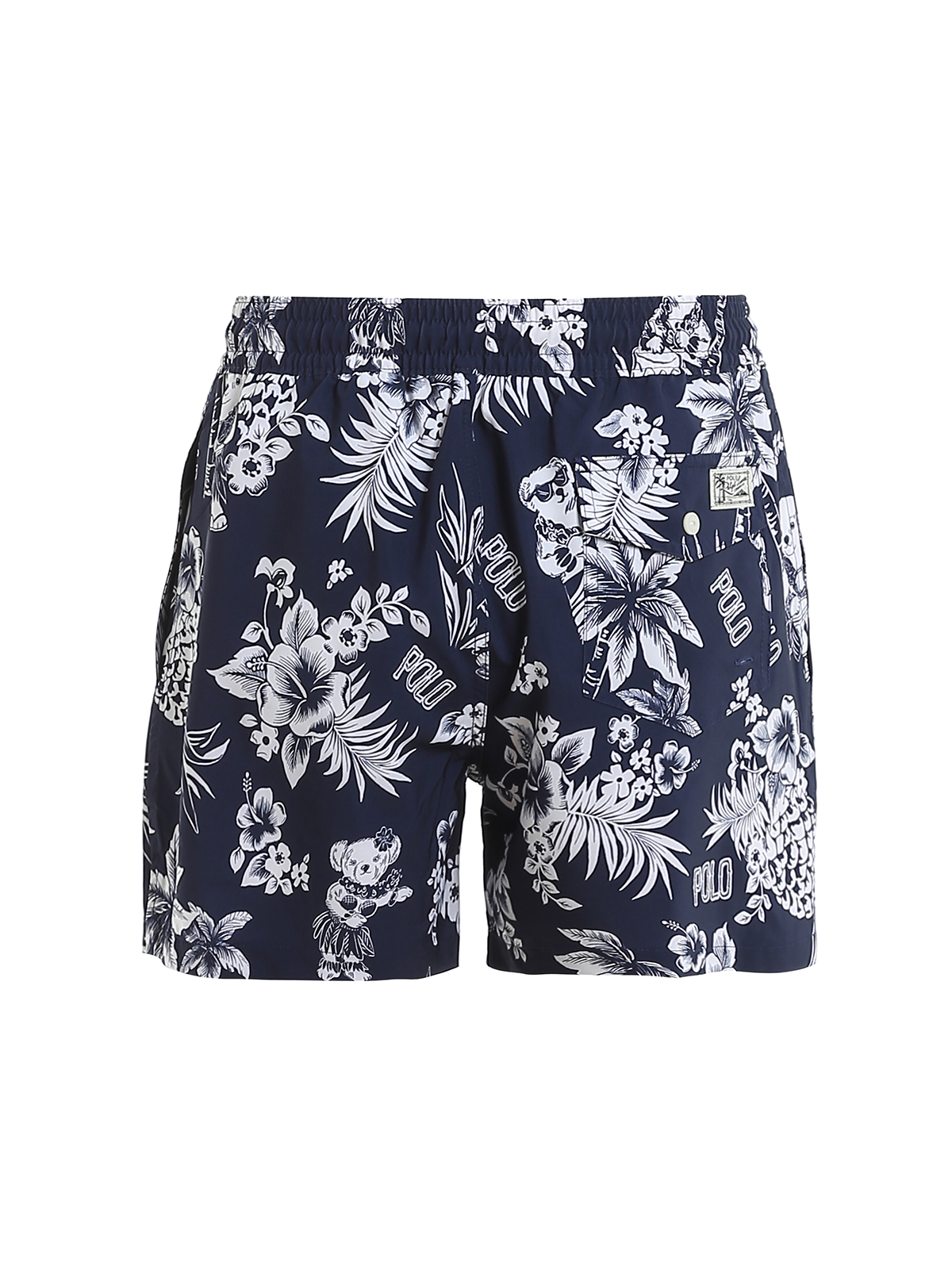 grey ralph lauren swim shorts