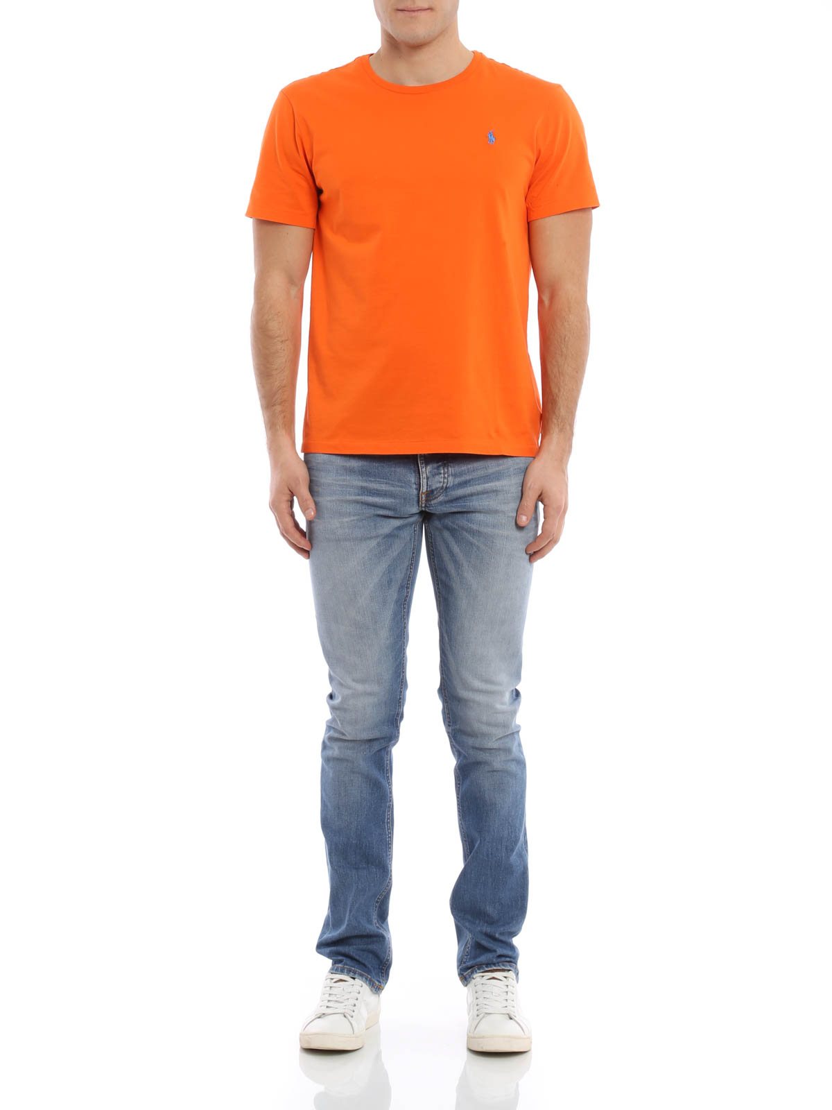 T-shirts Polo Ralph Lauren - Cotton T-shirt with logo - A16KAA11C700Z8268