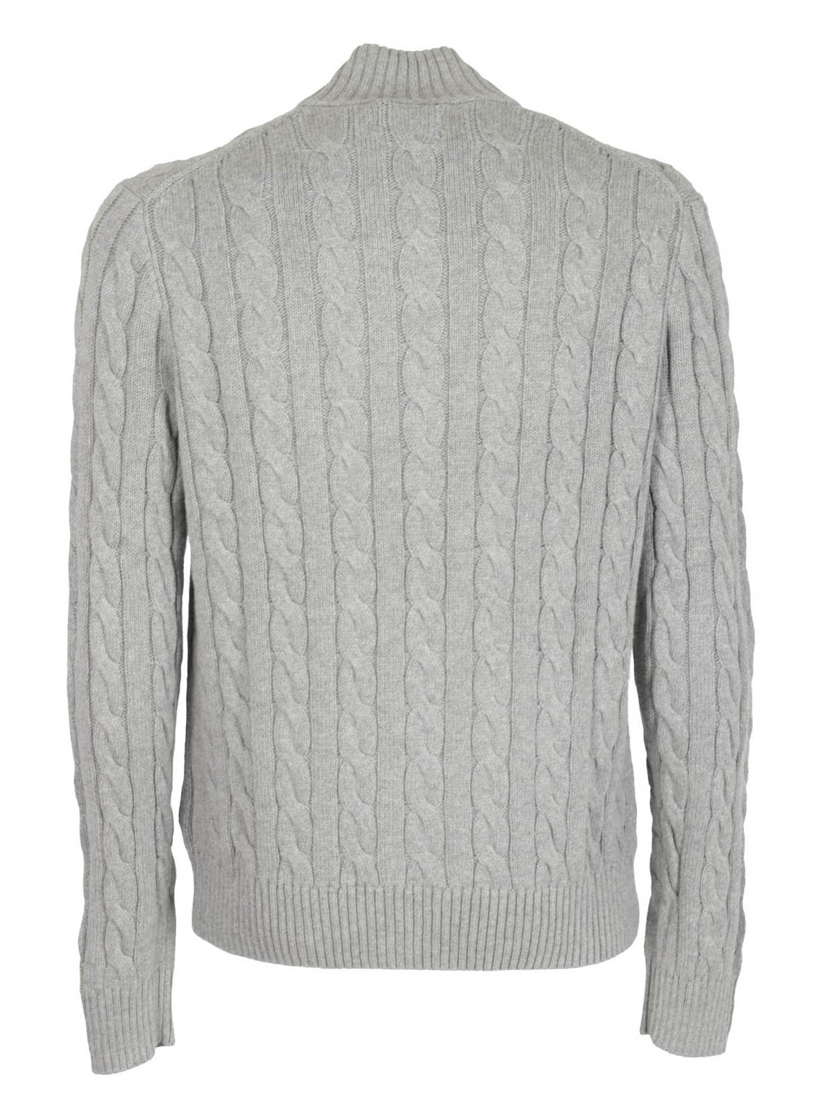 Turtlenecks & Polo necks Polo Ralph Lauren - Wool cashmere blend zipped ...