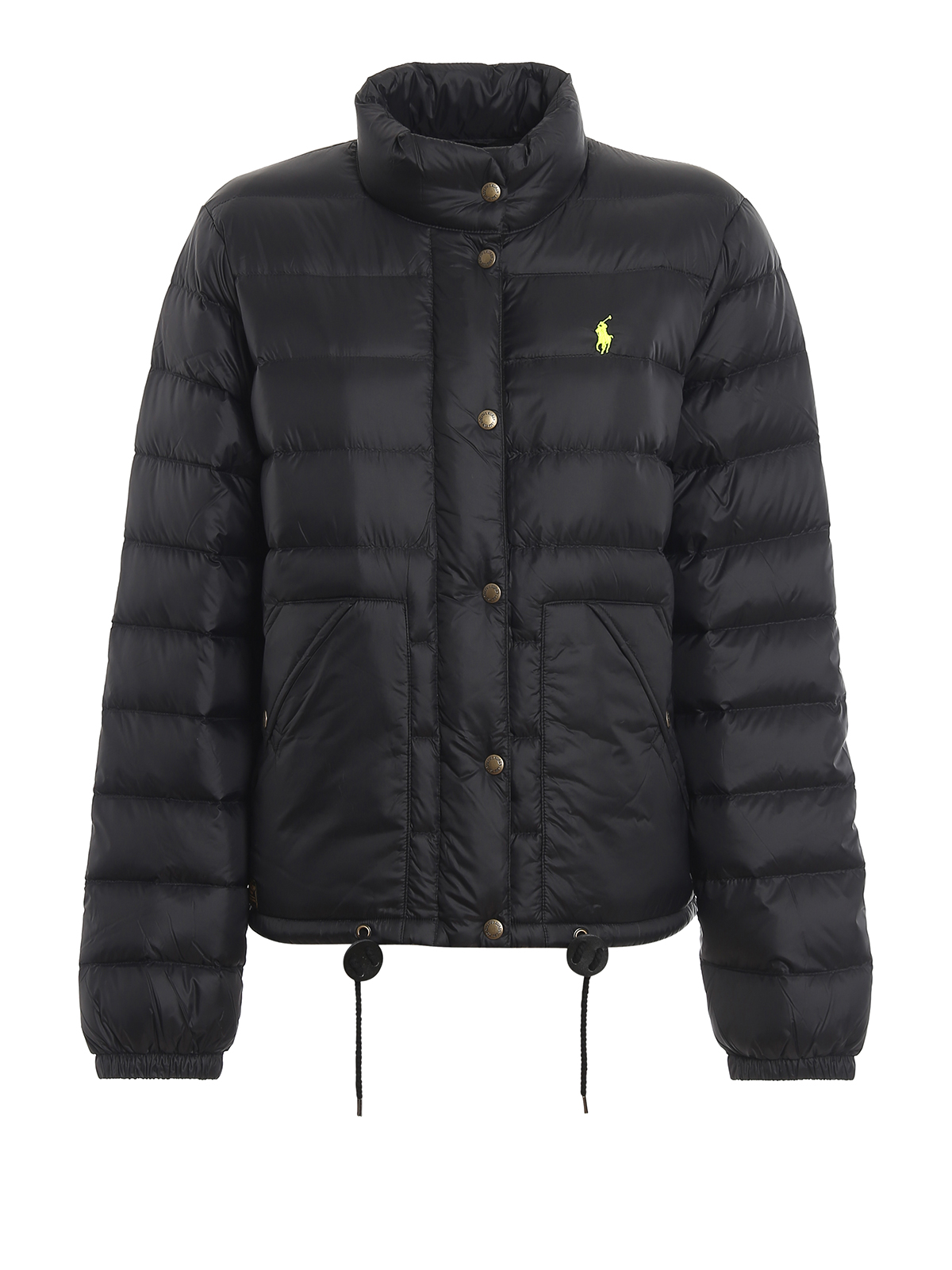 Padded jackets Polo Ralph Lauren - Quilted nylon puffer jacket with neon  logo - 211750267005