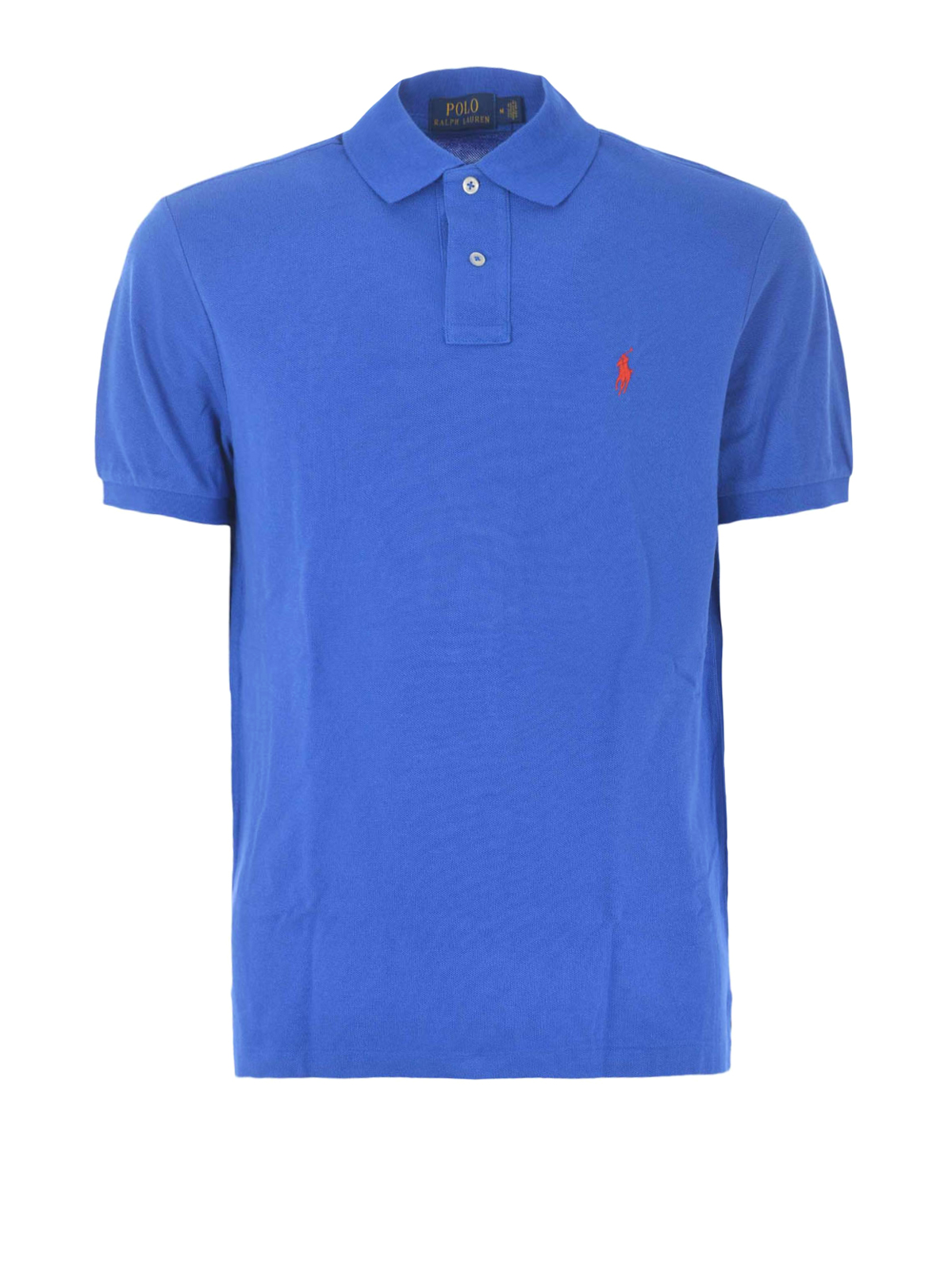 Polo Ralph Lauren - Cobalt blue custom slim fit polo shirt - polo ...