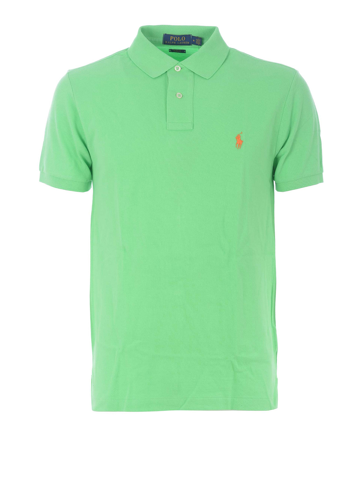 Polo shirts Polo Ralph Lauren - Light green pique cotton polo shirt -  536856161