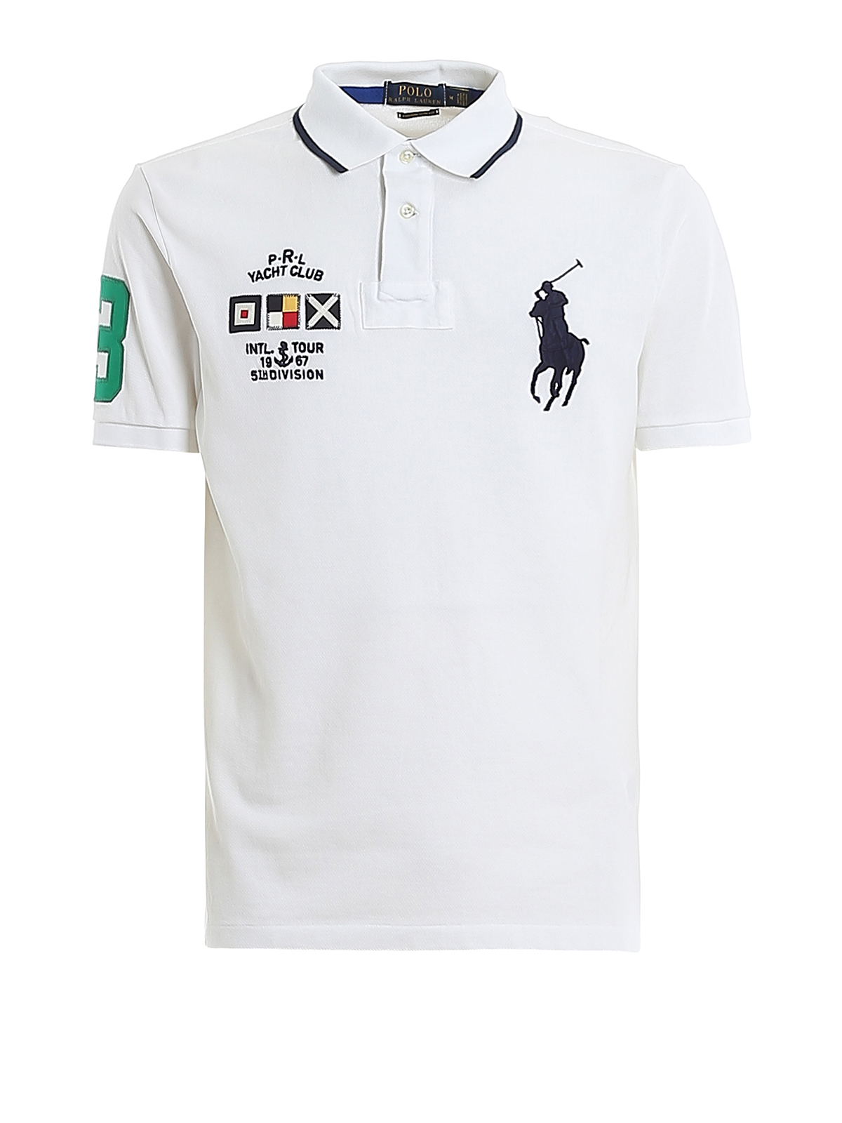 Polo shirts Polo Ralph Lauren - Logo embroidery pique polo with letterings  - 710790748001
