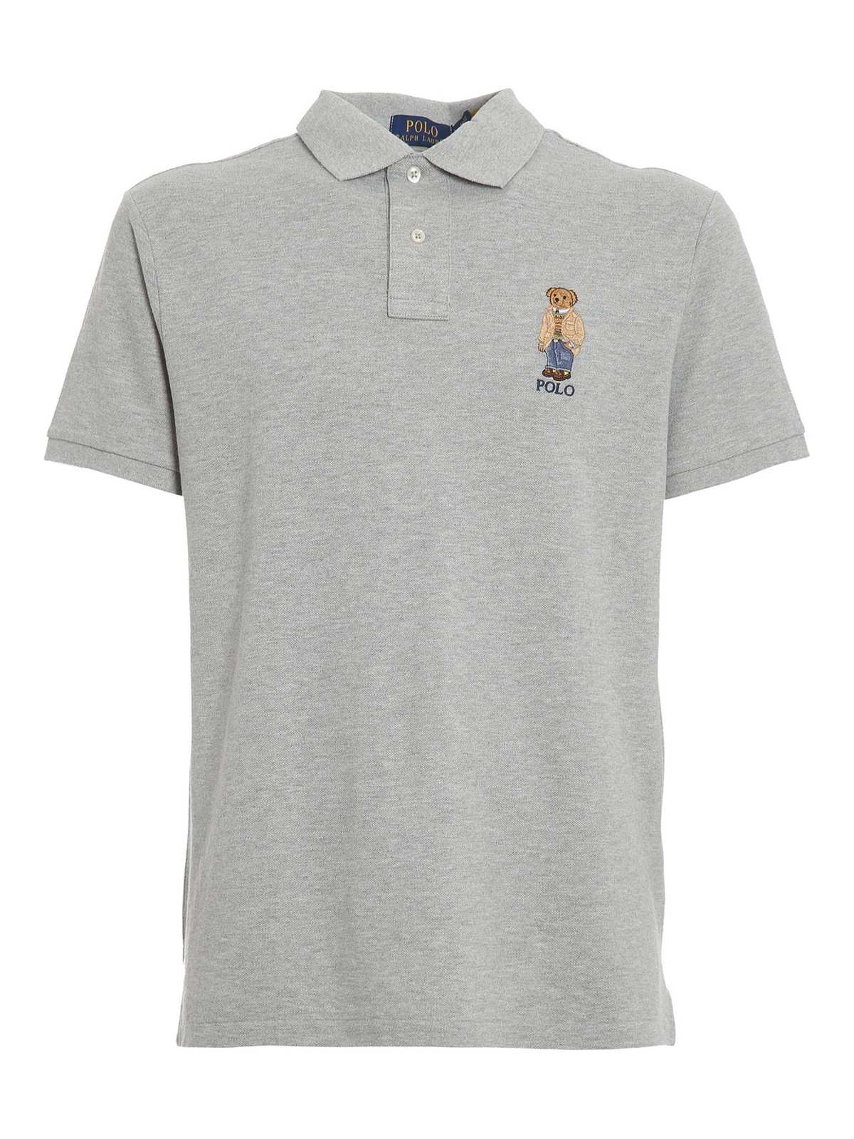 polo shirt with bear logo