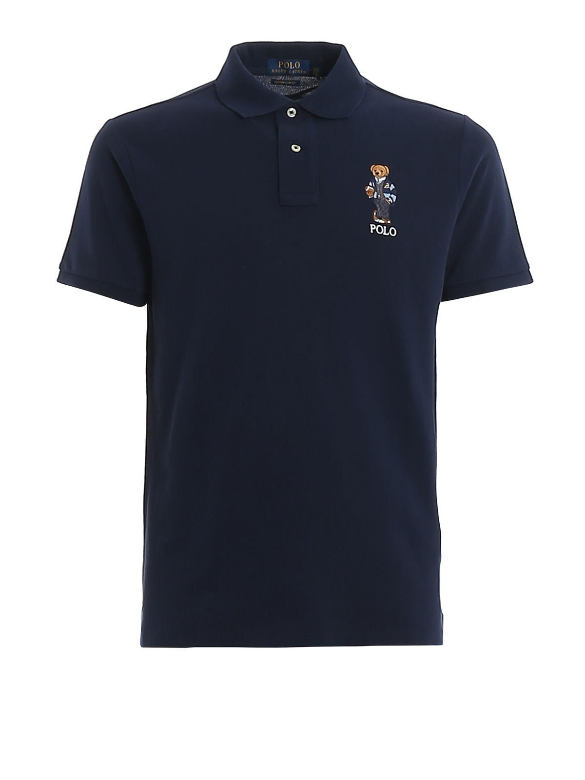 polo shirt with bear logo