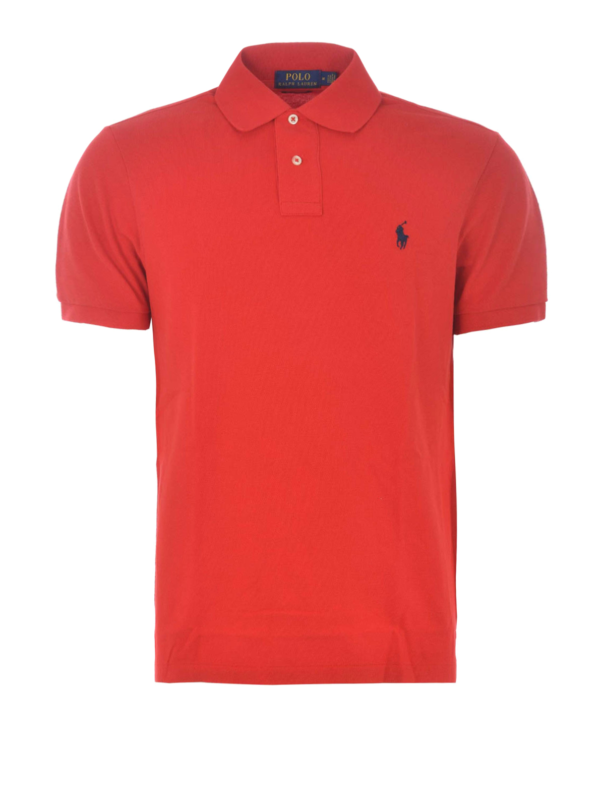 Ruimteschip Mark Overgave Polo shirts Polo Ralph Lauren - Red custom slim fit polo shirt - 666998003