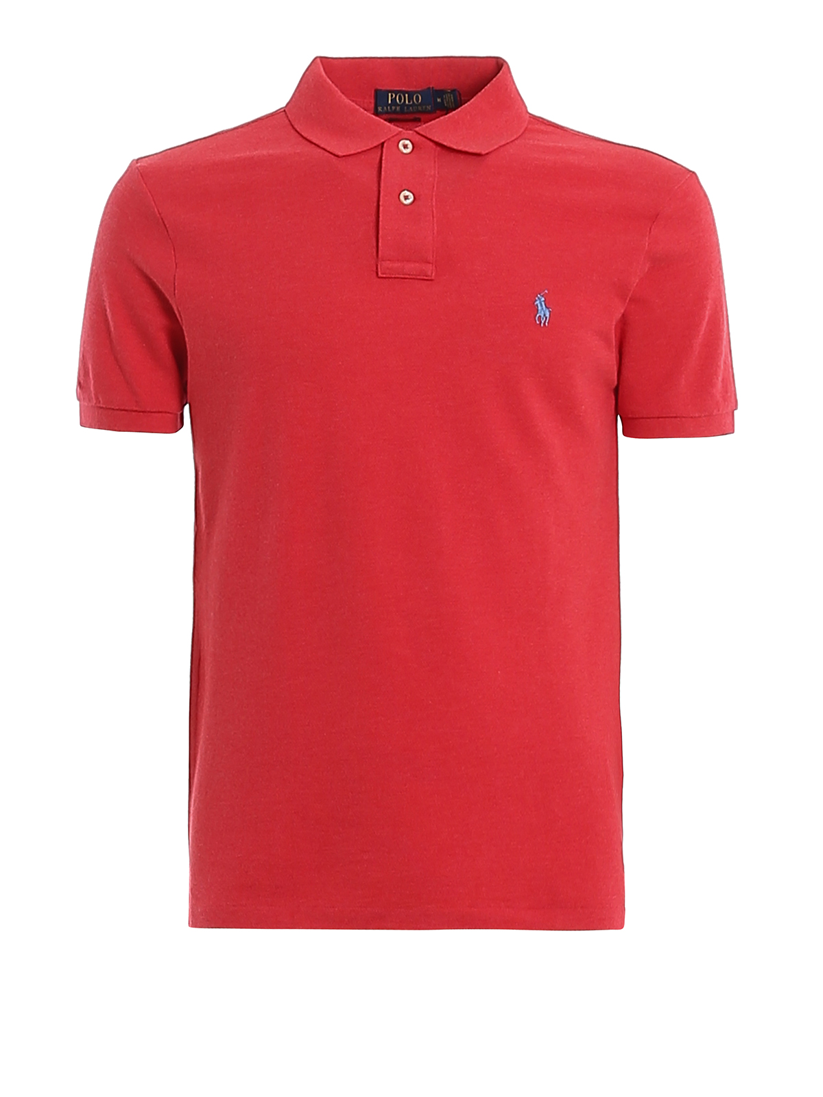 binnenkort breuk Observeer Polo shirts Polo Ralph Lauren - Red slim fit cotton pique polo -  710536856209