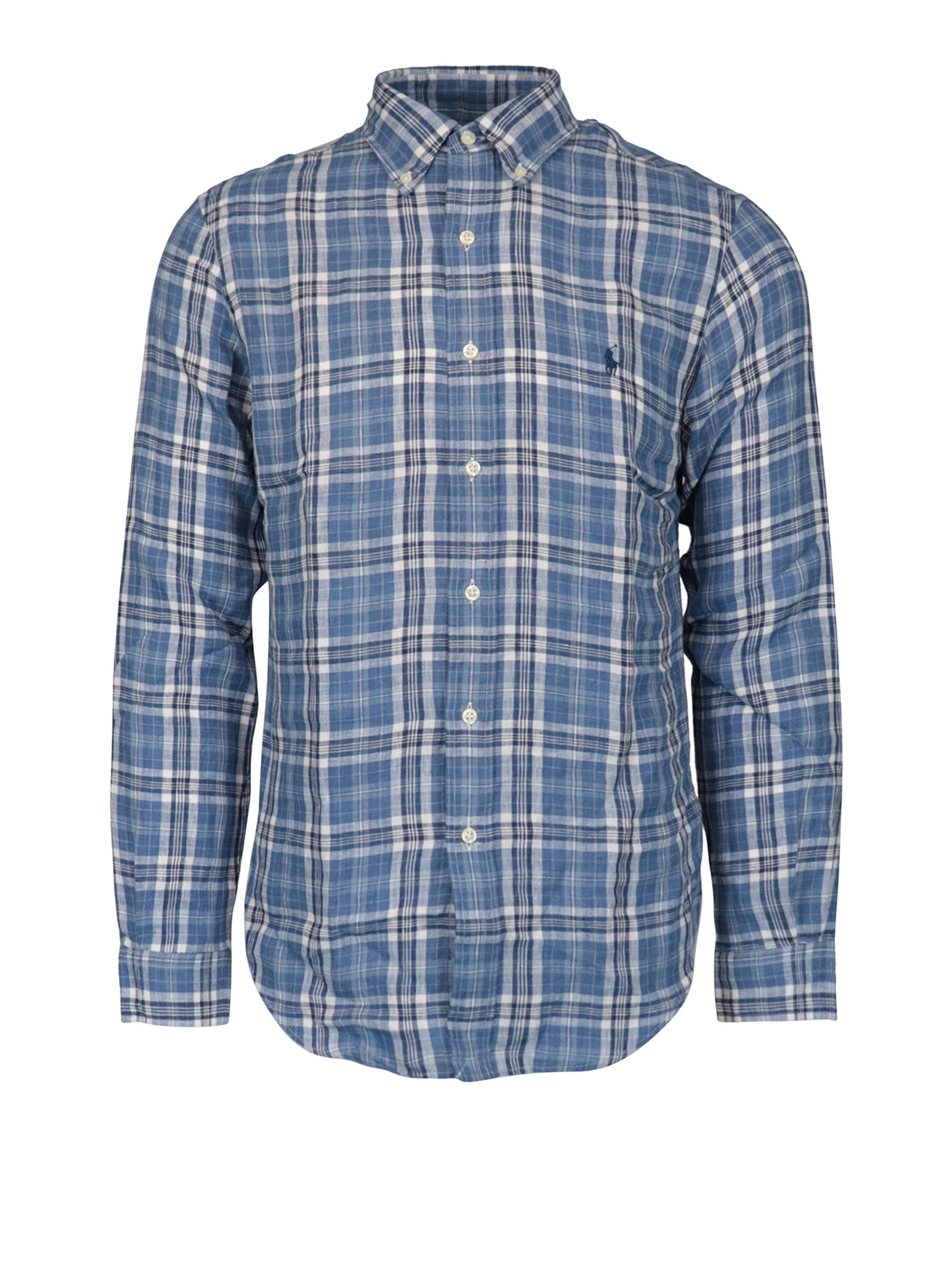 Polo Ralph Lauren - Check print linen shirt - shirts - 710795445001