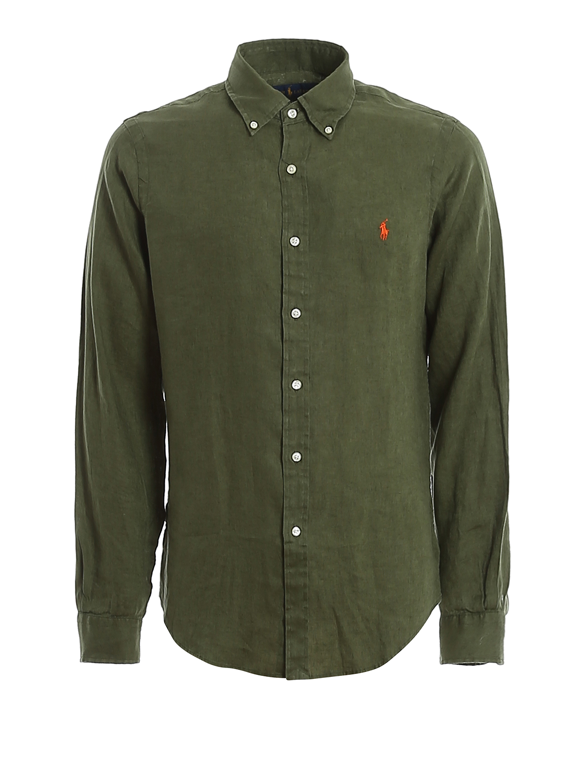 camisa verde ralph lauren