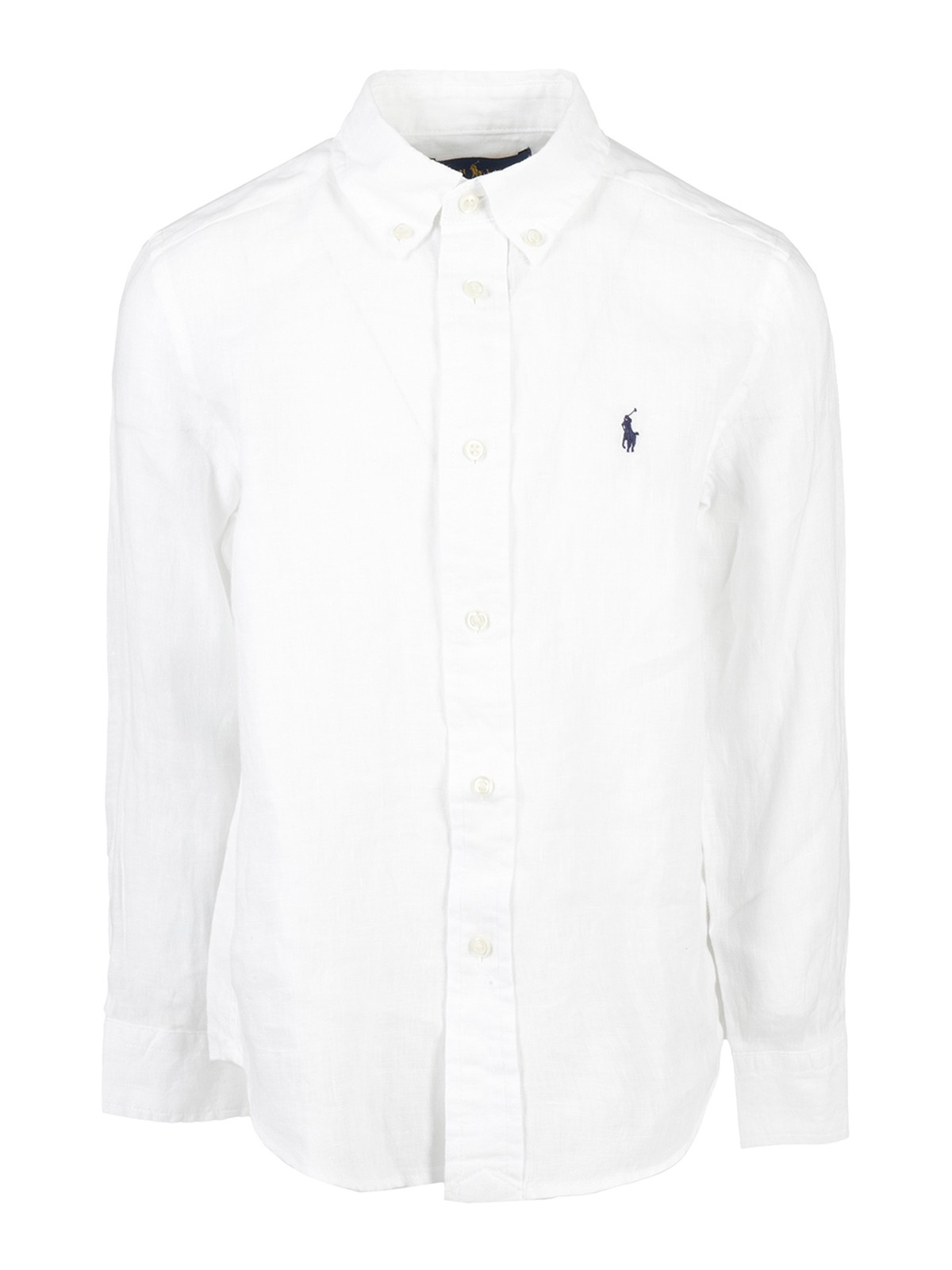 Polo Ralph Lauren Kids' Linen Shirt In White | ModeSens