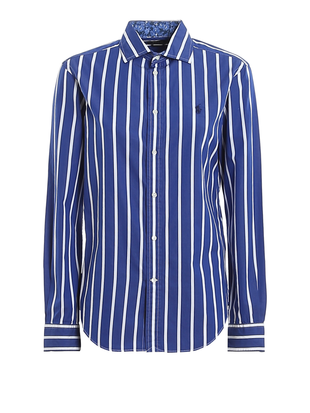 Shirts Polo Ralph Lauren - Logo embroidery striped poplin shirt ...