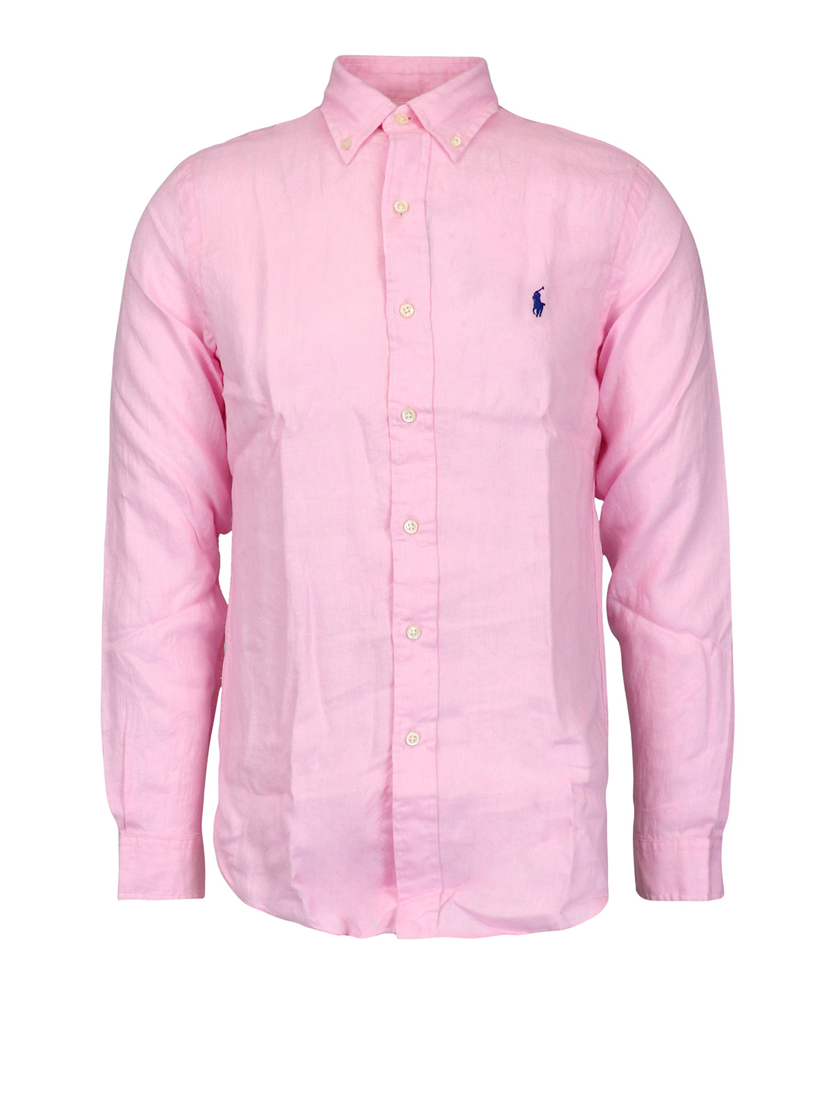 pink linen ralph lauren shirt