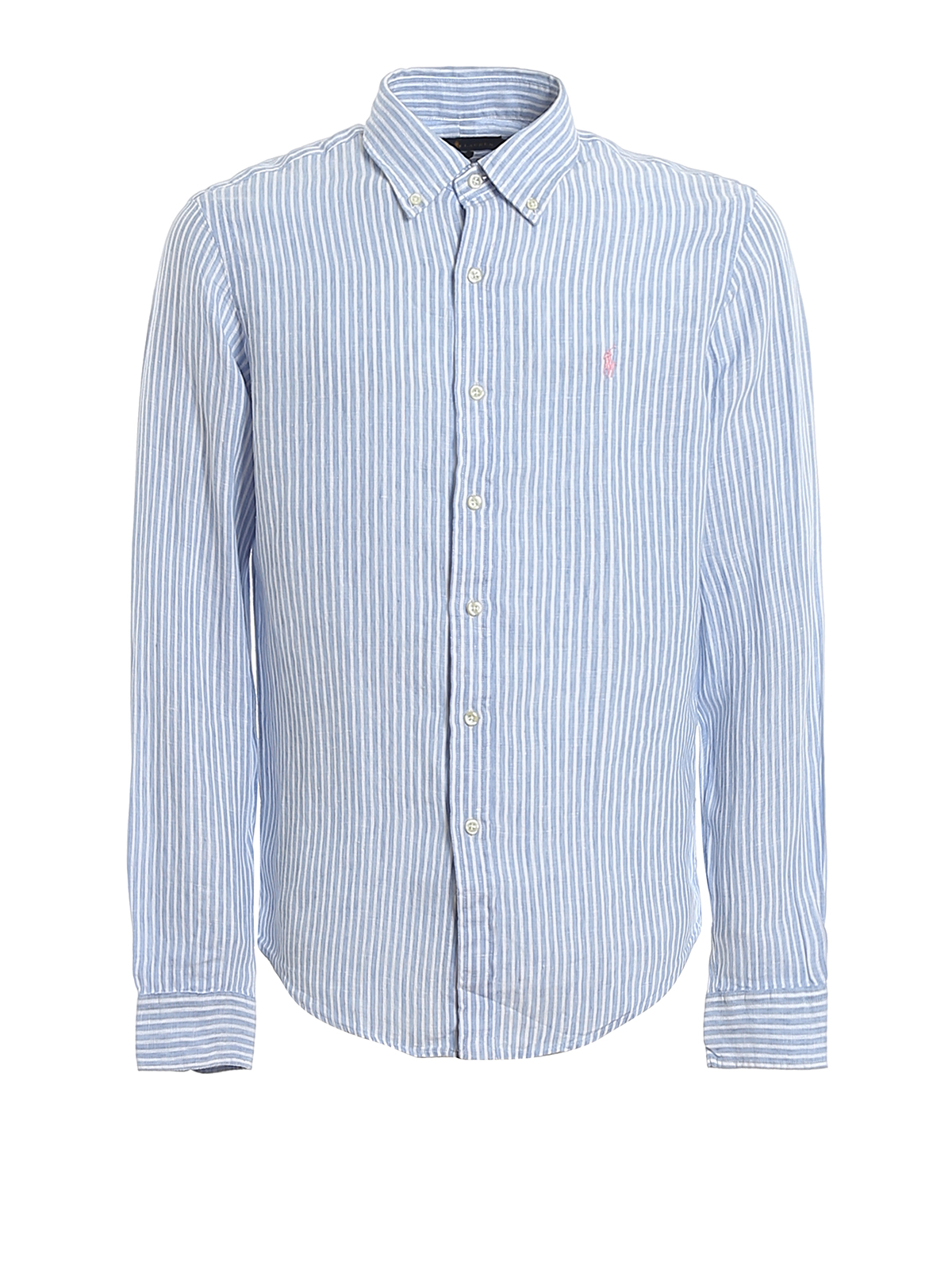 polo ralph lauren men's slim fit linen shirt