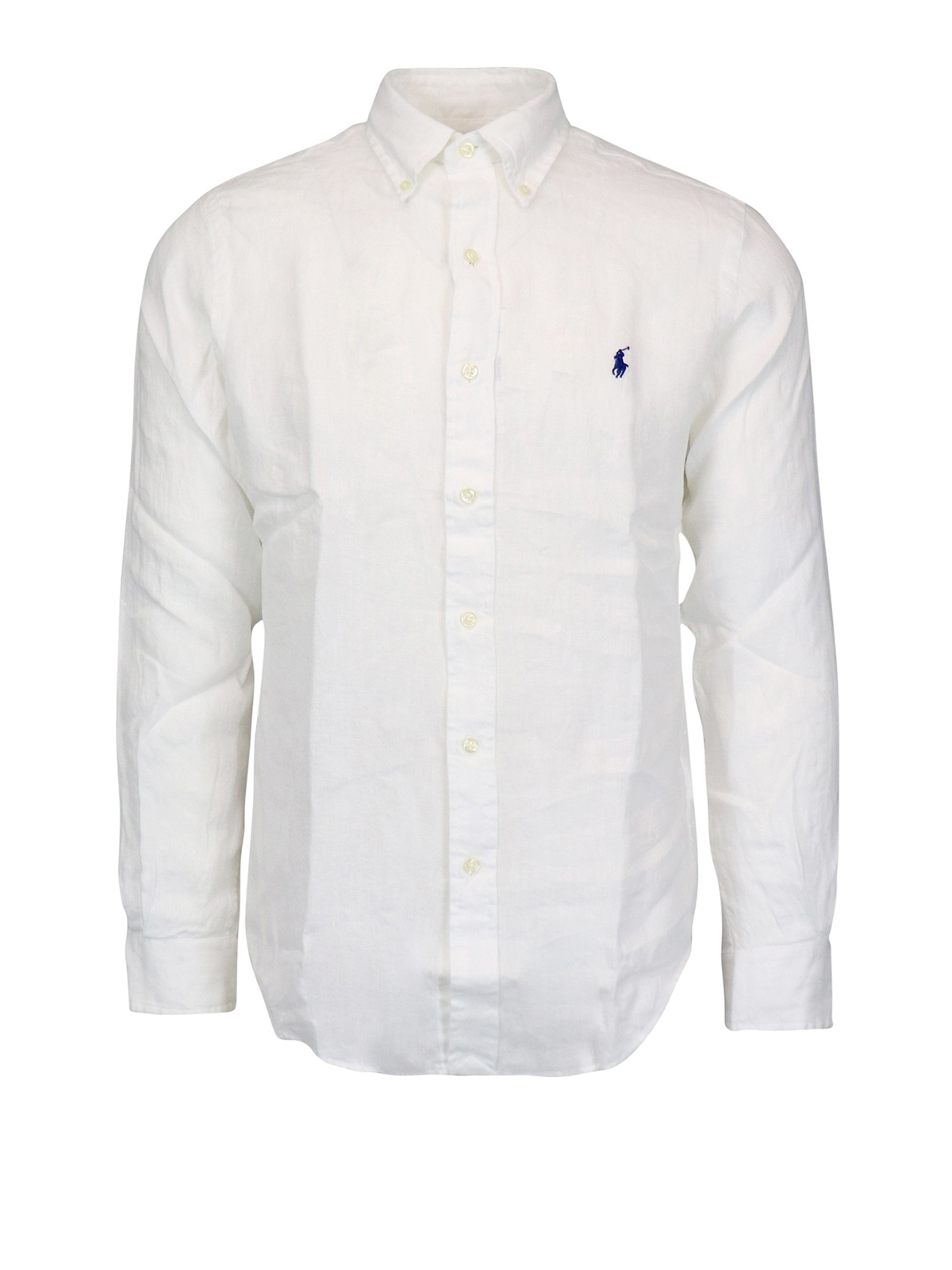 Polo Ralph Lauren - White linen shirt - shirts - 710794141005 | iKRIX.com