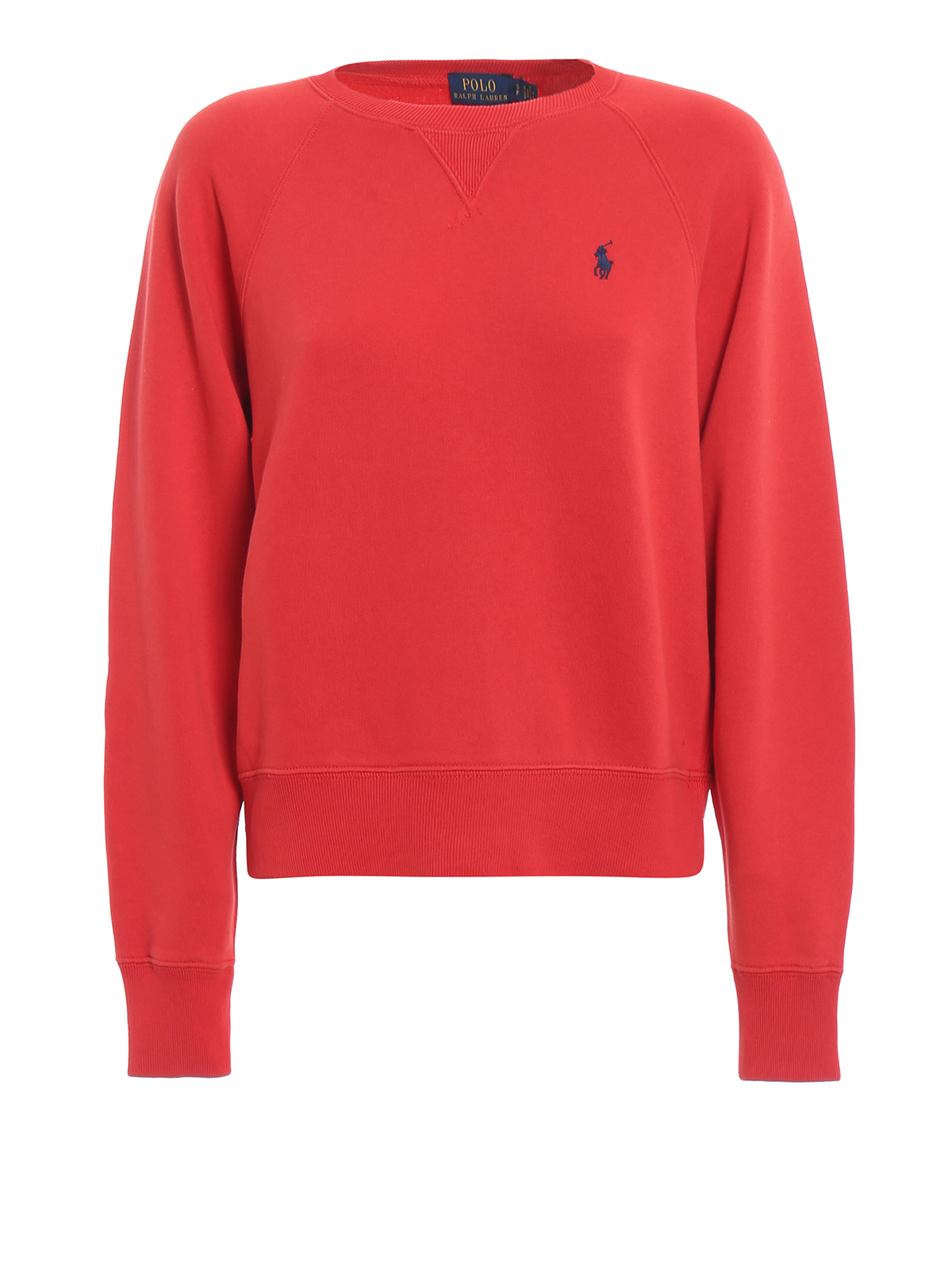 Sweatshirts & Sweaters Polo Ralph Lauren - Crew neck red sweatshirt -  211704751006