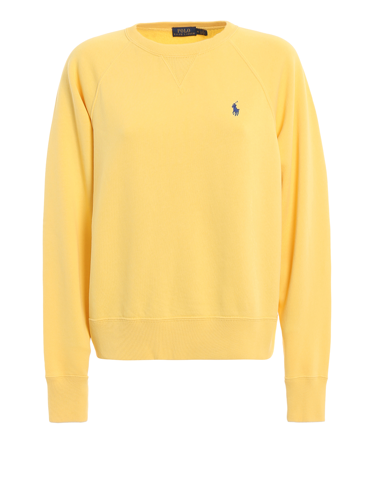 Sweatshirts & Sweaters Polo Ralph Lauren - Crew neck yellow sweatshirt -  211704751008