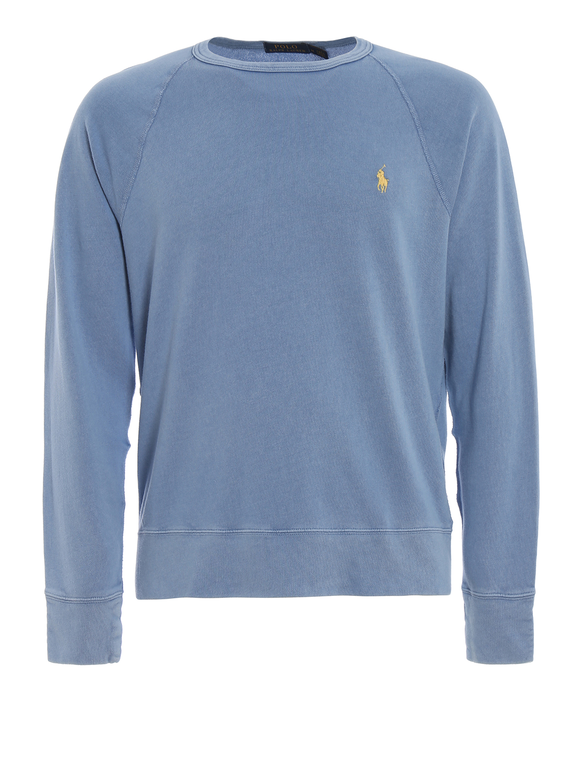 Sweatshirts & Sweaters Polo Ralph Lauren - Light blue cotton sweatshirt ...