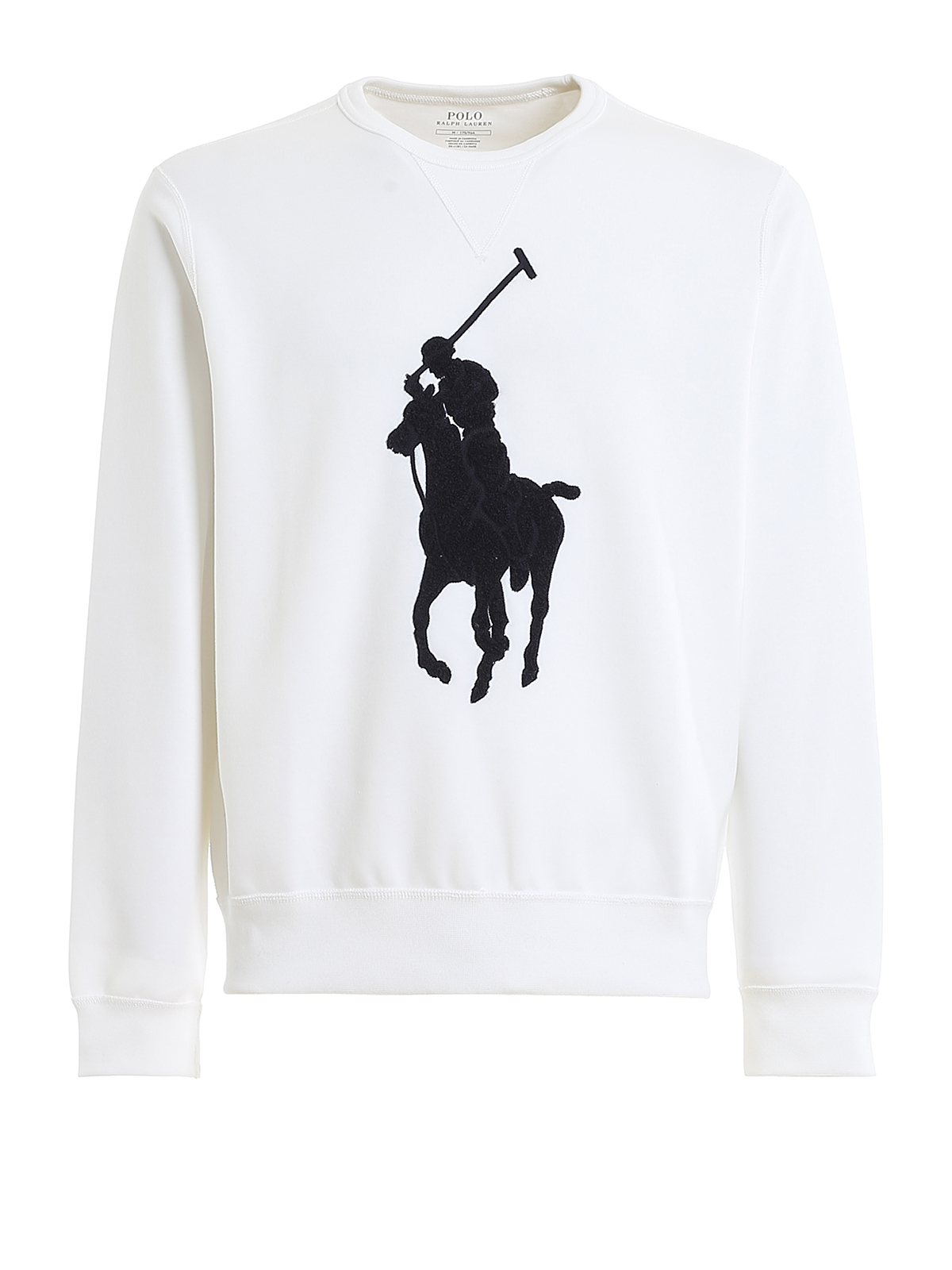 POLO RALPH LAUREN TERRYCLOTH LOGO SWEATSHIRT