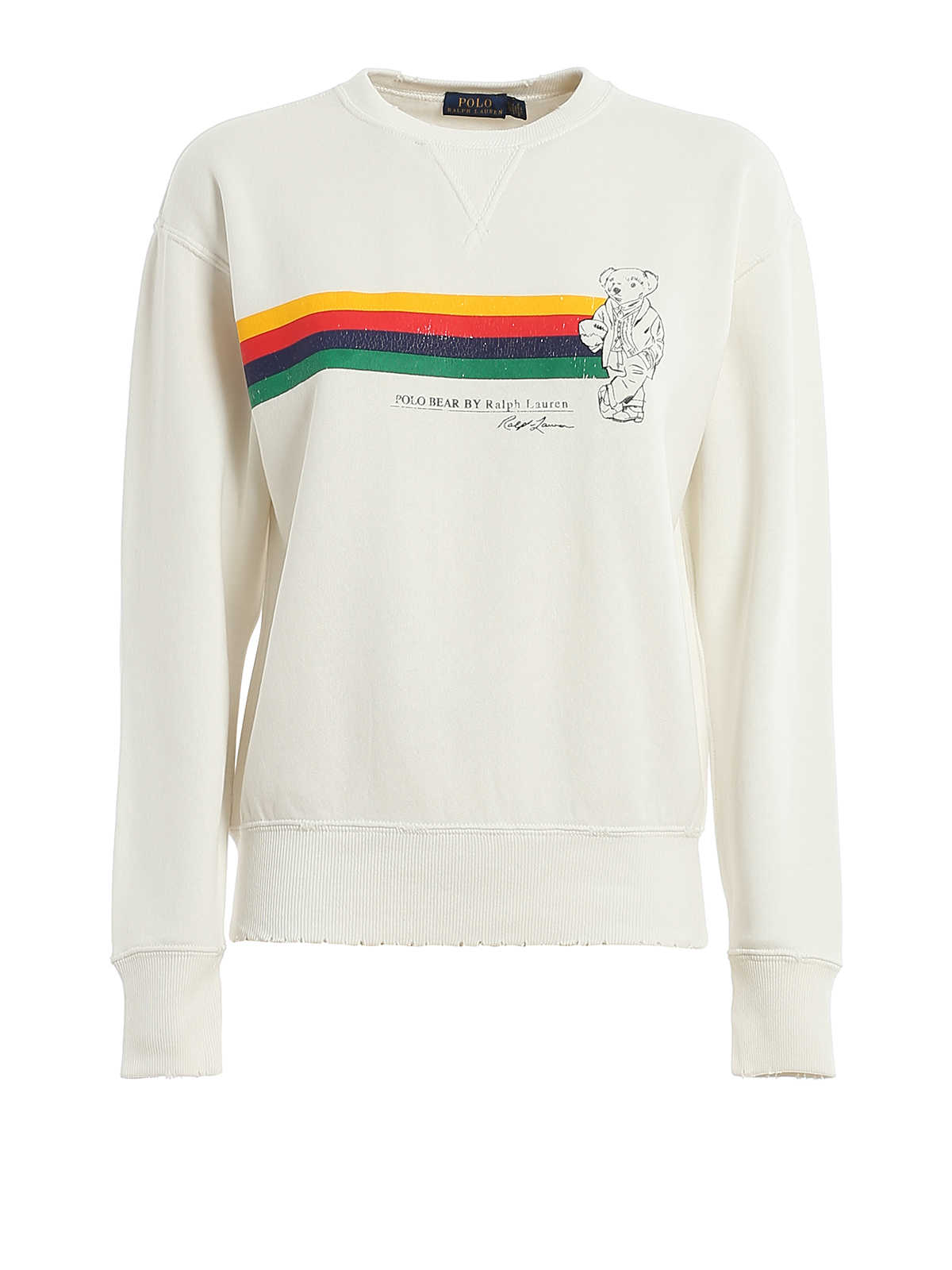 Sweatshirts & Sweaters Polo Ralph Lauren - Vintage effect printed sweatshirt  - 211780307001