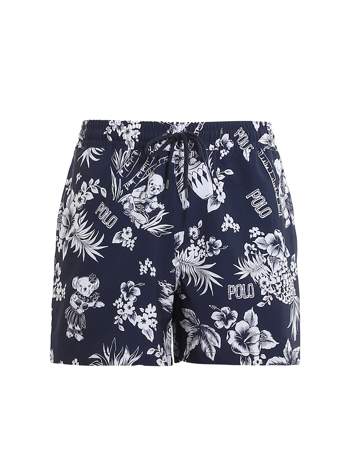 Swim shorts & swimming trunks Polo Ralph Lauren - Hawaiian print swim shorts  - 710787076001